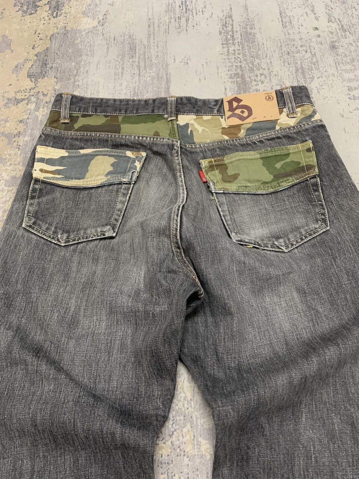 FDMTL JAPAN Fundamental Faded Baggy Jeans Size US 34 / EU 50 - 15 Thumbnail