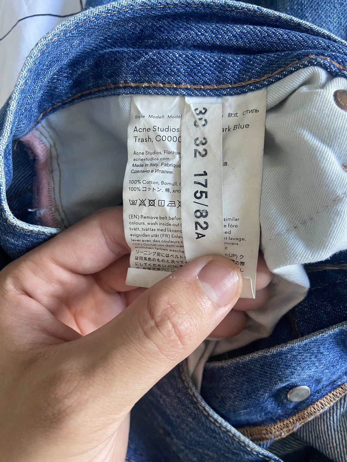 Acne Studios Acne Studios 1991 Toj Jeans 30x32 Size US 30 / EU 46 - 10 Thumbnail