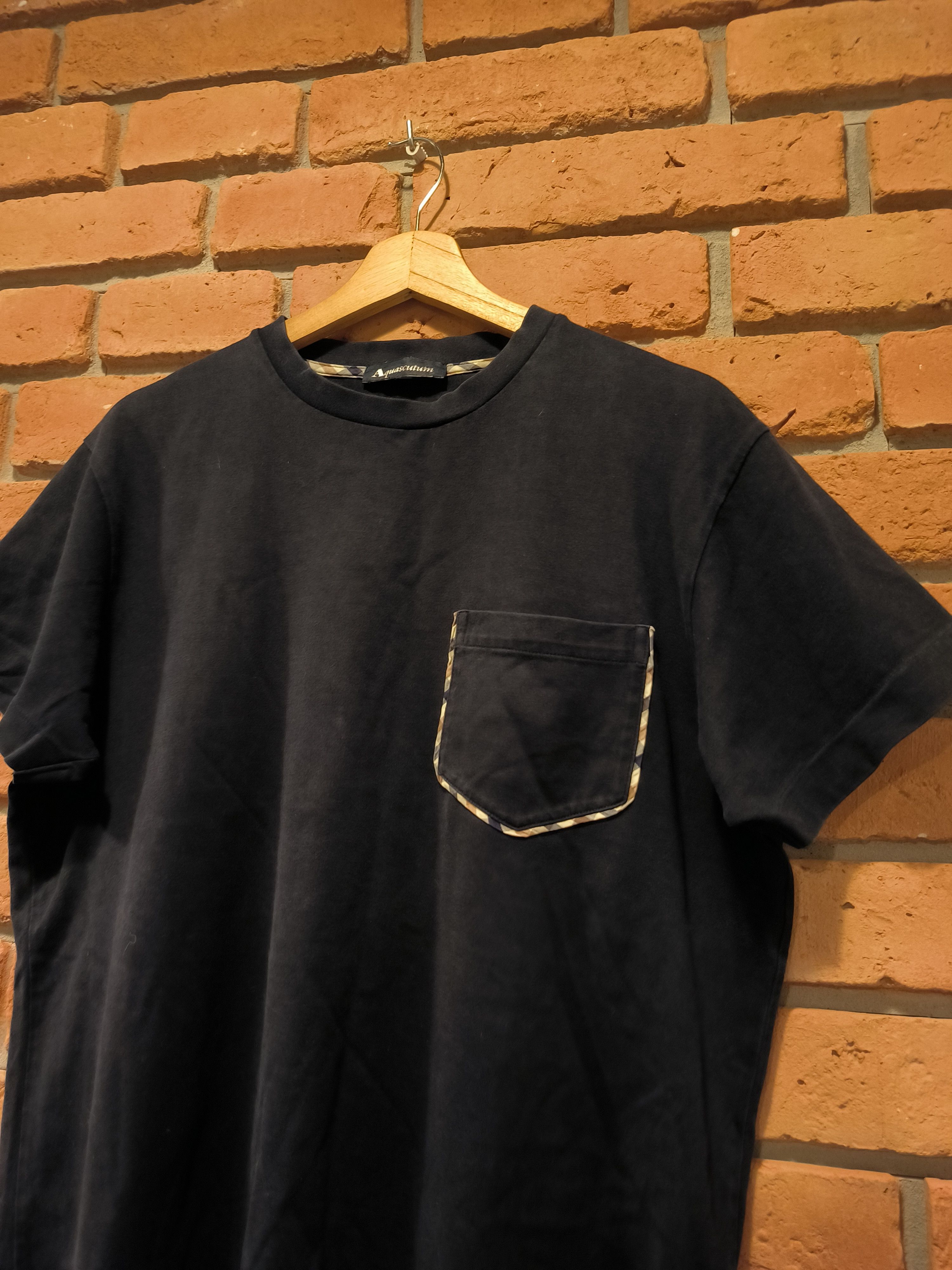 Aquascutum Aquascutum T-Shirt Tee Black Logo Size US M / EU 48-50 / 2 - 2 Thumbnail