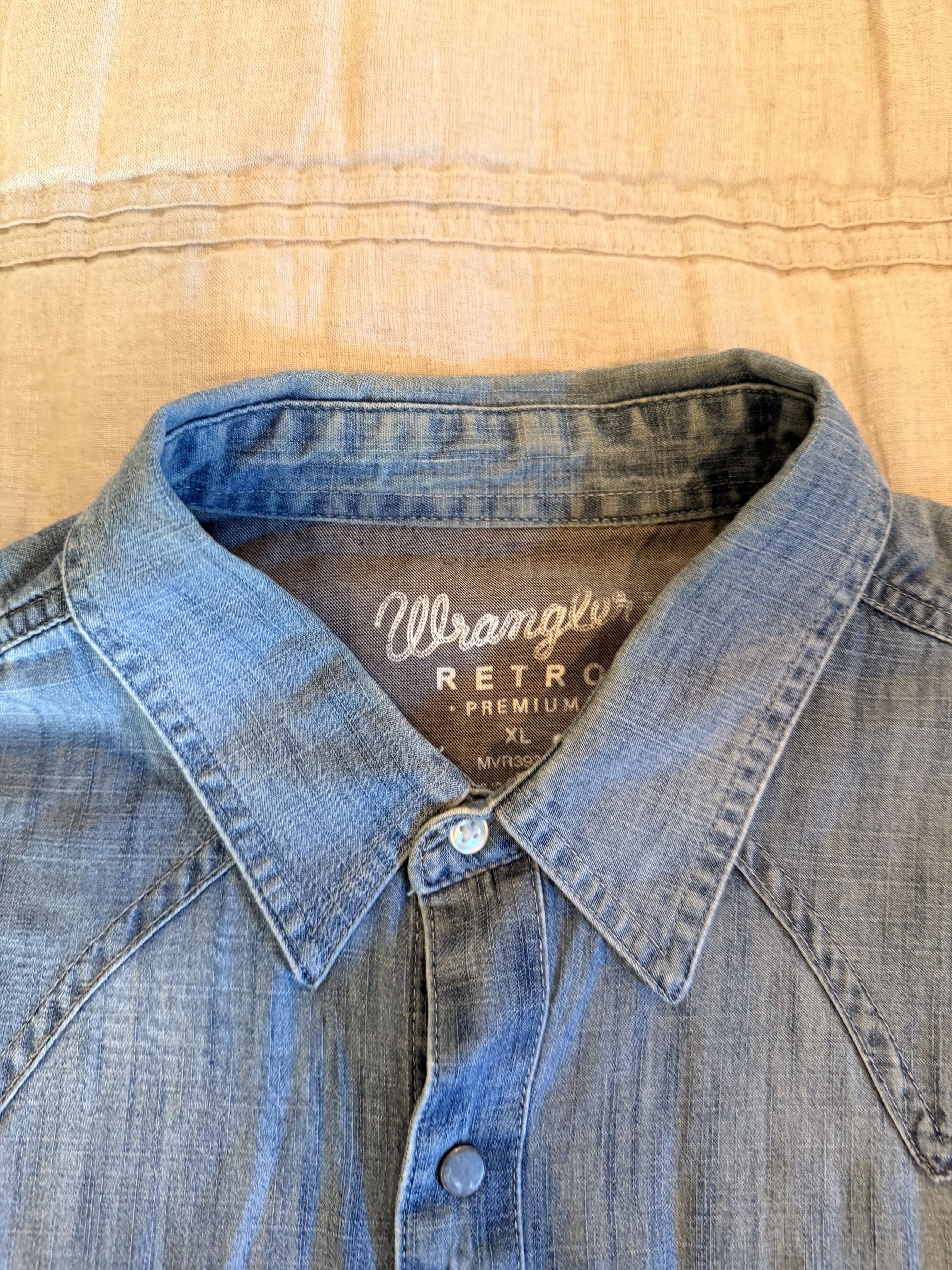 Wrangler Wrangler Retro Western Denim Size US XL / EU 56 / 4 - 2 Thumbnail