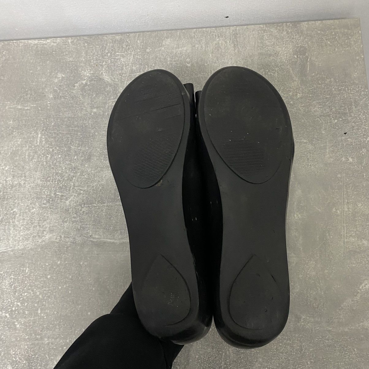 Melissa × Vivienne Westwood Vivienne Westwood × Melissa Anglomania Black Ballet Flats 38 Size US 10 / IT 40 - 6 Thumbnail