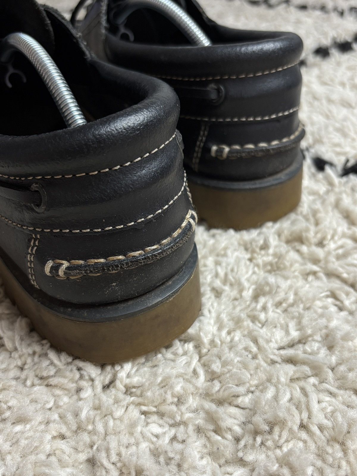 Genuine Leather Vintage Genuine Leather 3 Eye Lug Boat Shoes Size US 9 / EU 42 - 9 Thumbnail