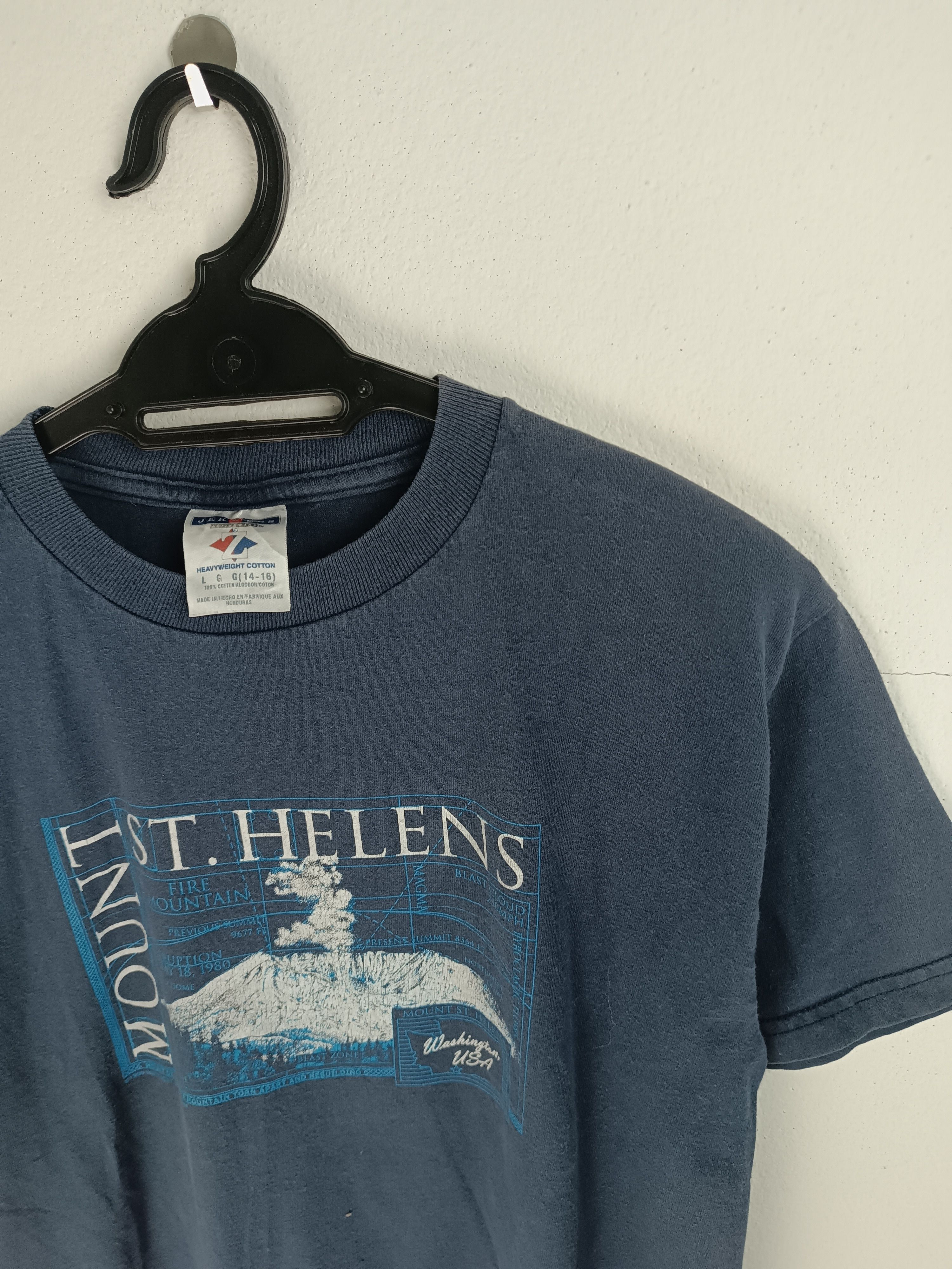 Other VINTAGE 1999 MOUNT ST HELEN WASHINGTON USA ART HIKING NATURE Size US S / EU 44-46 / 1 - 9 Thumbnail