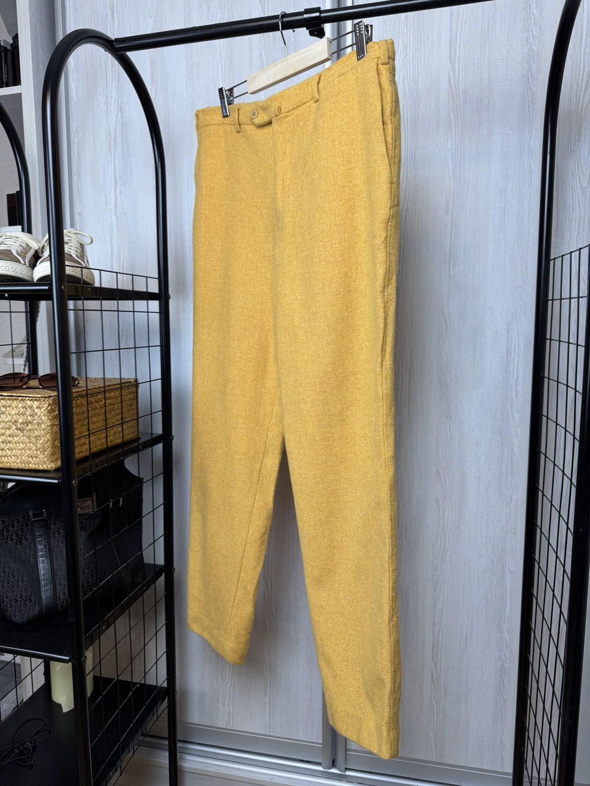 Luigi Borrelli Luigi Borrelli Napoli orange wool casual classic pants Size US 32 / EU 48 - 3 Thumbnail