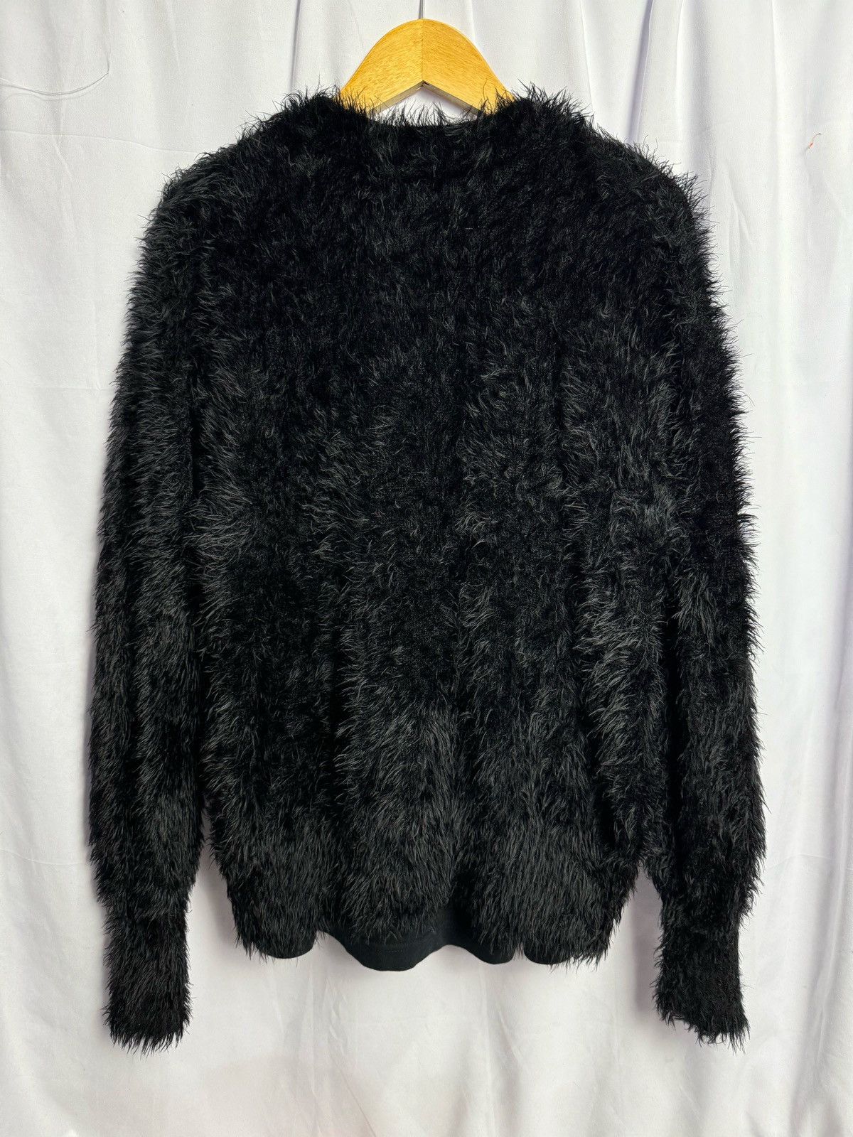 Hysteric Glamour × If Six Was Nine × Japanese Brand Fuzzy Mohair Grunge Emmel Refines Cardigan Kurt Cobain Style Size US M / EU 48-50 / 2 - 5 Thumbnail