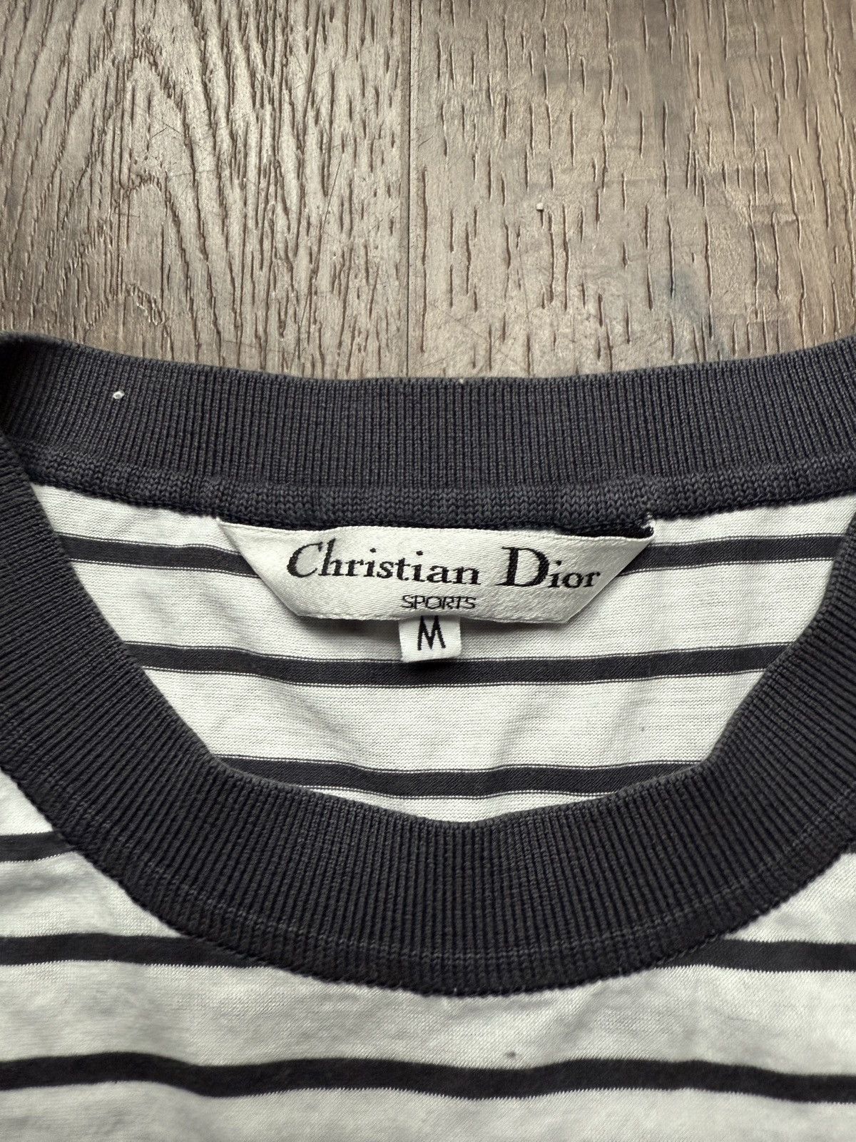 Dior Christian Dior striped t shirt Size US M / EU 48-50 / 2 - 3 Thumbnail