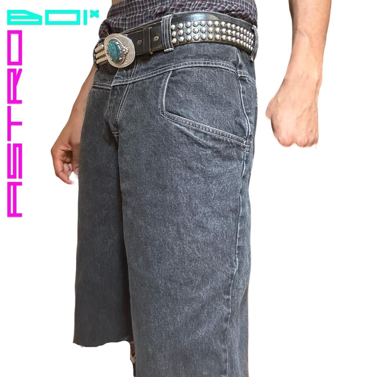 Fubu VINTAGE FUBU GREY BAGGY Y2K SKATER SHORTS _ 36" Size US 36 / EU 52 - 6 Thumbnail