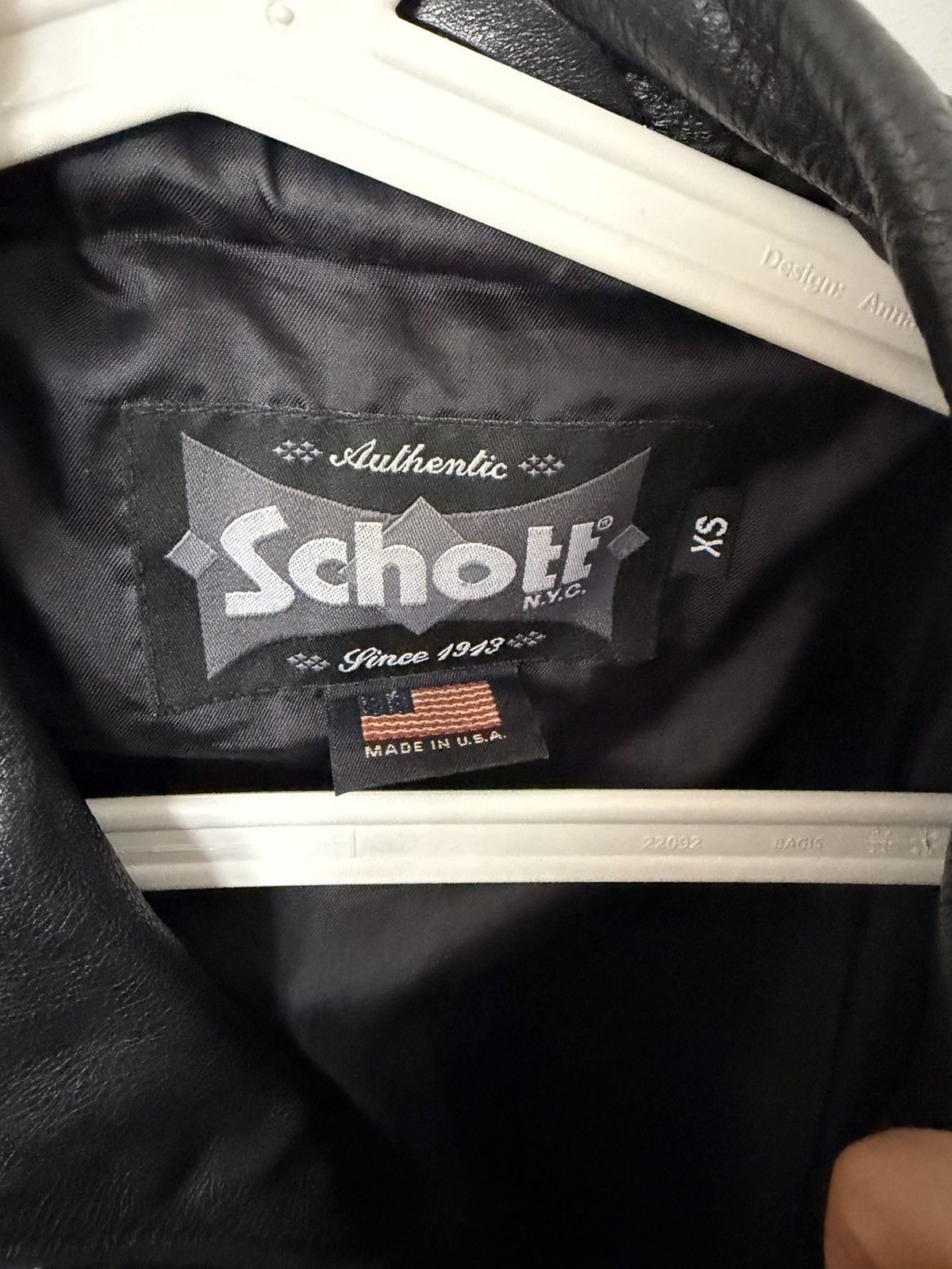 Schott Schott Black Leather Motorcycle/Biker Jacket XS Size XS / US 0-2 / IT 36-38 - 4 Thumbnail