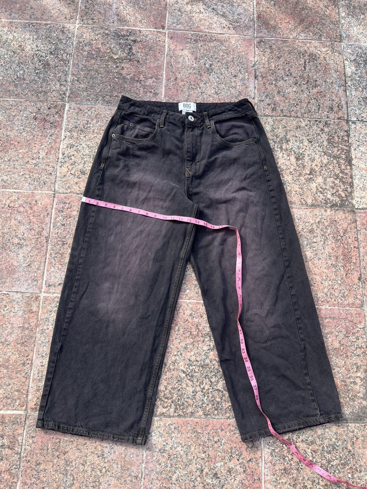 Japanese Brand × Vintage Baggy Brown Tinted Jeans Size US 30 / EU 46 - 3 Thumbnail
