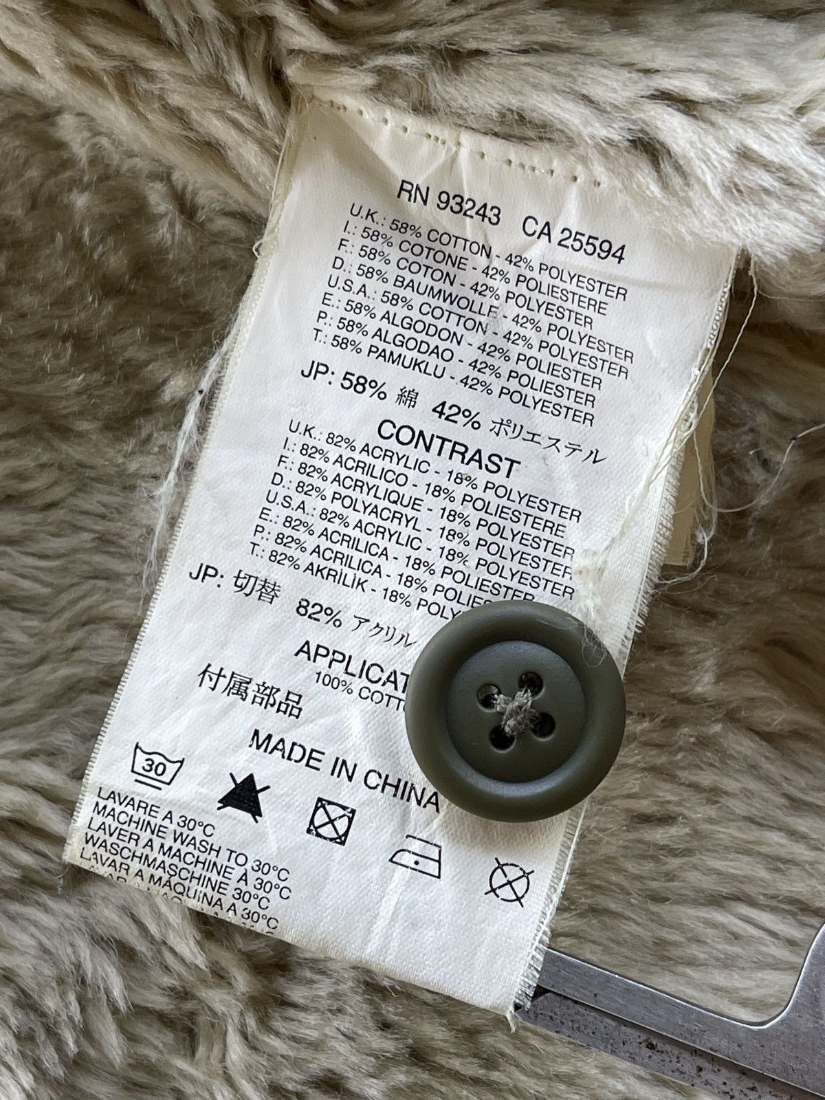 Diesel Diesel M65 Sherpa Hooded Parkas Size US M / EU 48-50 / 2 - 12 Thumbnail