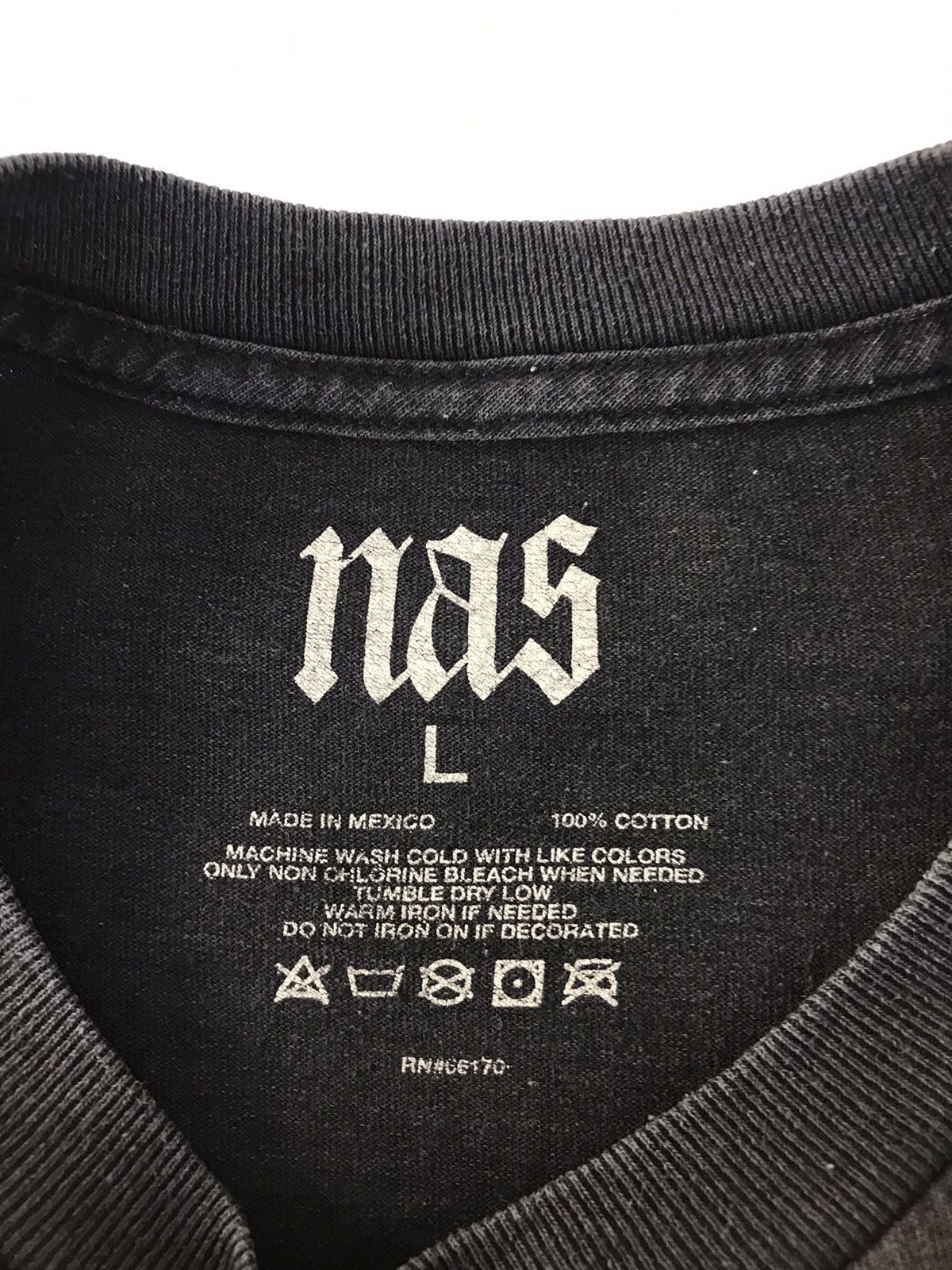 Rap Tees × Vintage Nasty Nas The Rapper 1994 Rap Tee(2017) Size US L / EU 52-54 / 3 - 6 Thumbnail