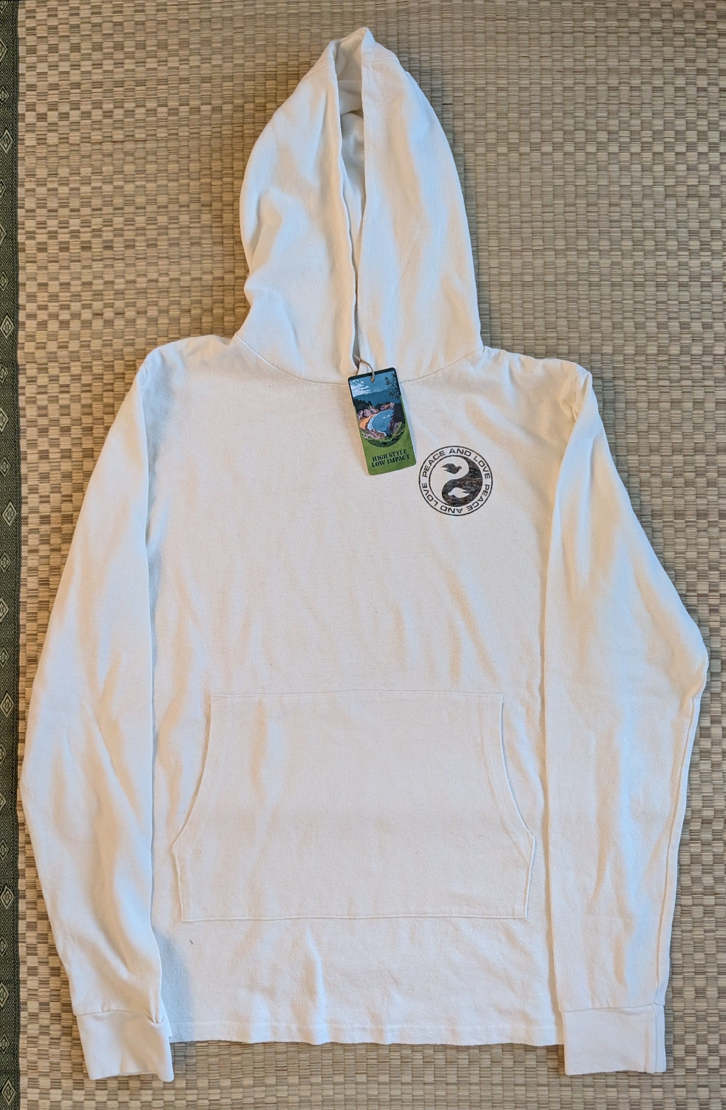 Jungmaven NWT Jungmaven Santa Cruz Peace and Love Hoodie Size US M / EU 48-50 / 2 - 1 Thumbnail