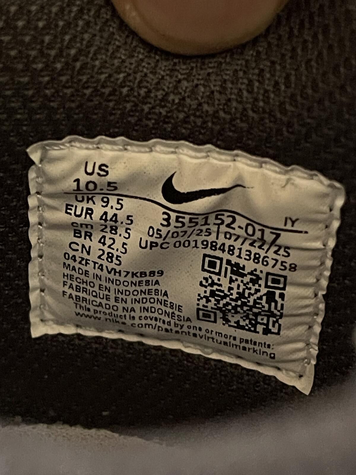 Nike Nike Big Low LT Smoke Grey/Summit White Sneakers Size 10.5 Size US 10.5 / EU 43-44 - 7 Thumbnail