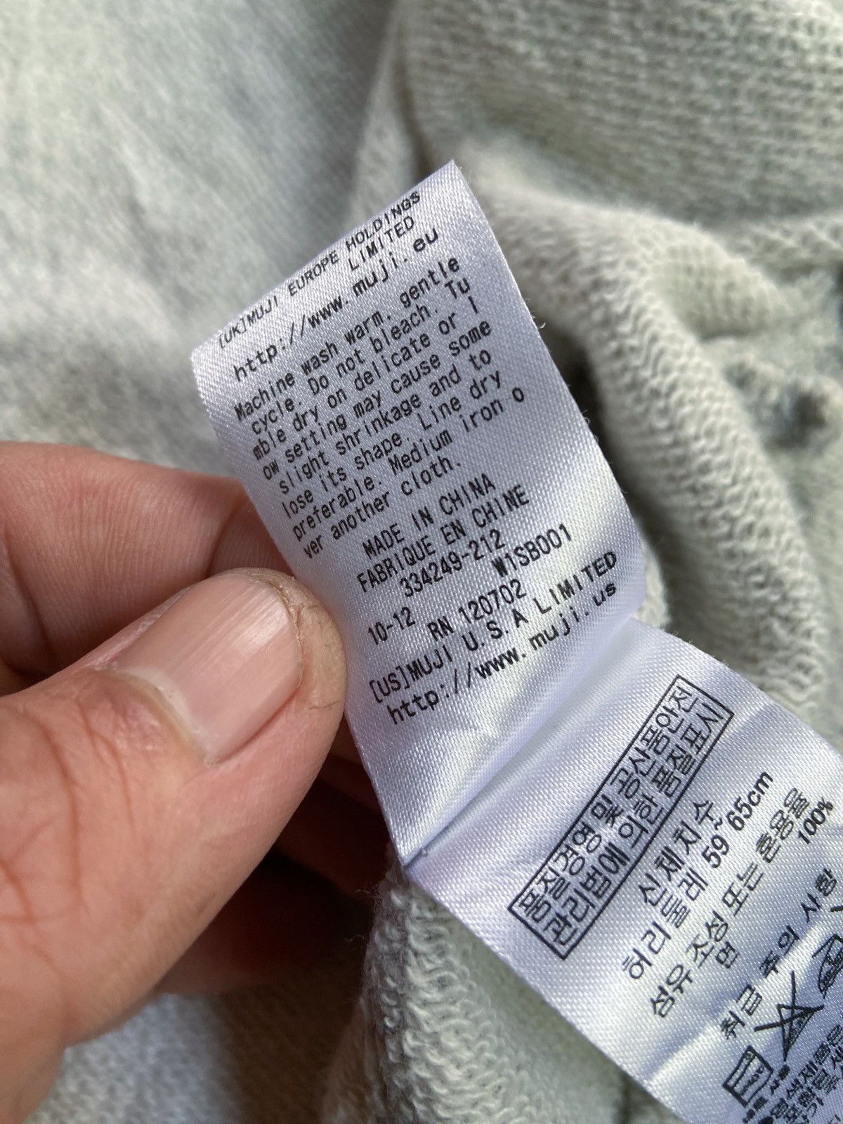 Japanese Brand MUJI U.S ASYMMETRICAL ZIP STYLE COTTON JACKET Size US S / EU 44-46 / 1 - 13 Thumbnail