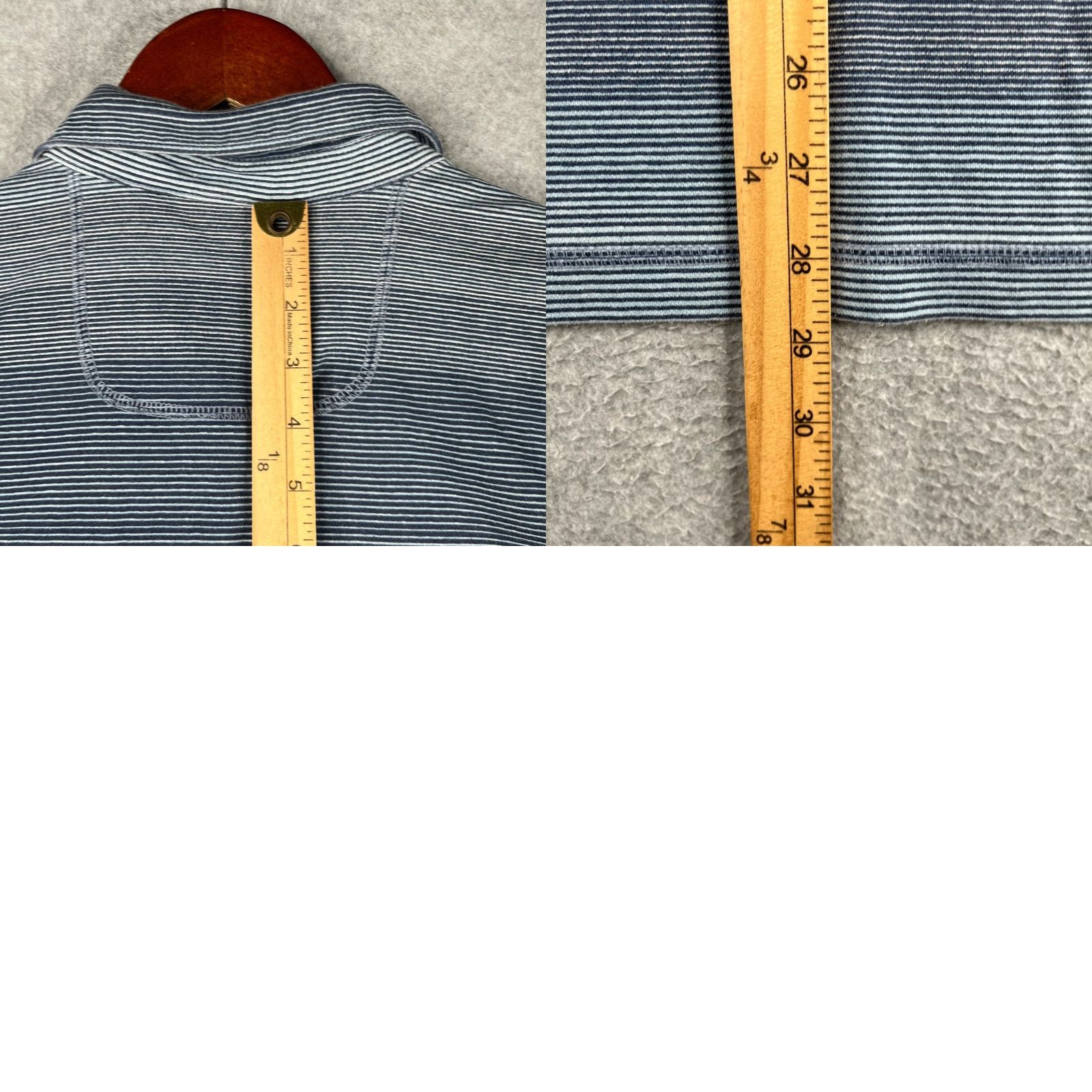 Tommy Bahama Tommy Bahama Polo Shirt Mens L Blue Striped Embroidered Logo Casual Shirt Size US L / EU 52-54 / 3 - 8 Thumbnail