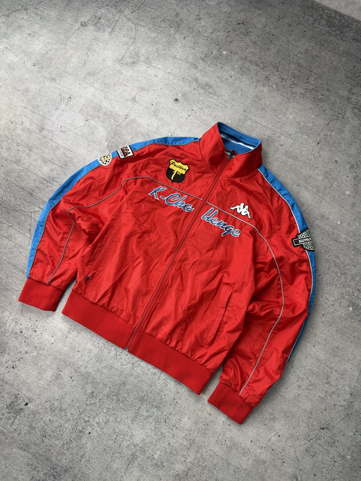 Kappa Vintage Petite Kappa Racing Jacket Size US XL / EU 56 / 4 - 2 Thumbnail