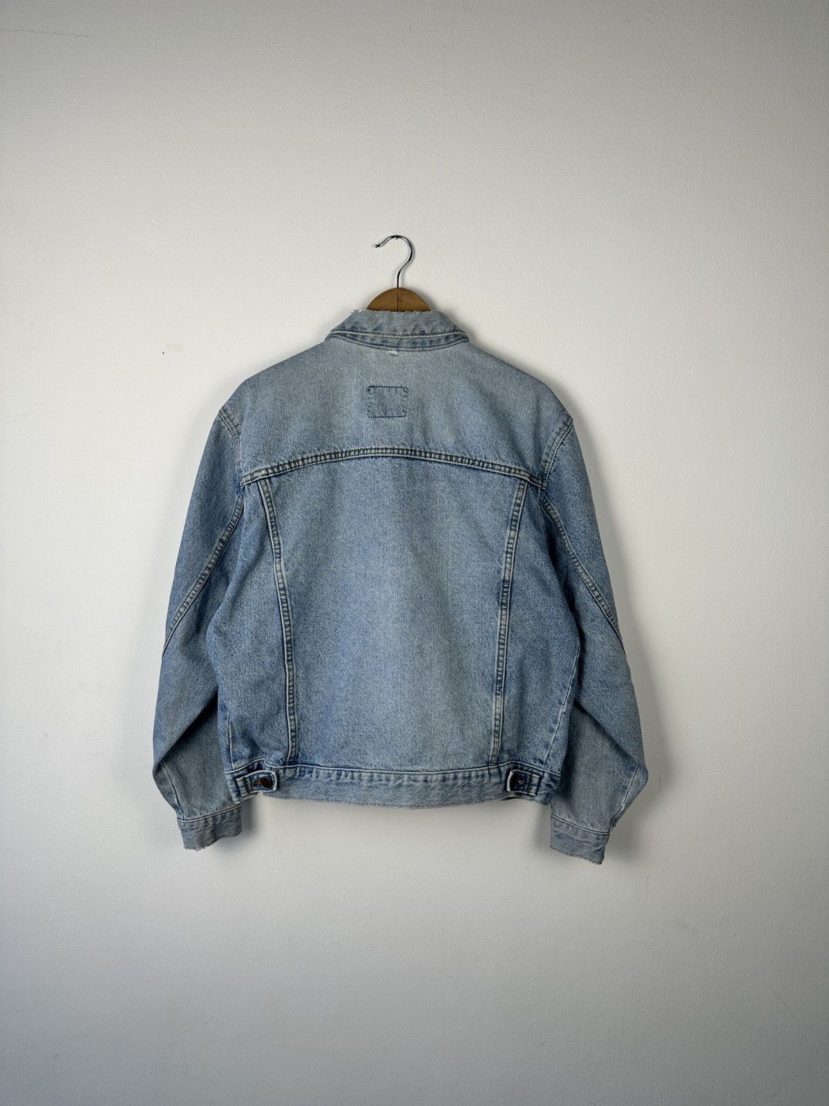 Lee Lee Rider Denim Jacket Size L Light Wash Acid Washed Trucker Size US L / EU 52-54 / 3 - 12 Thumbnail