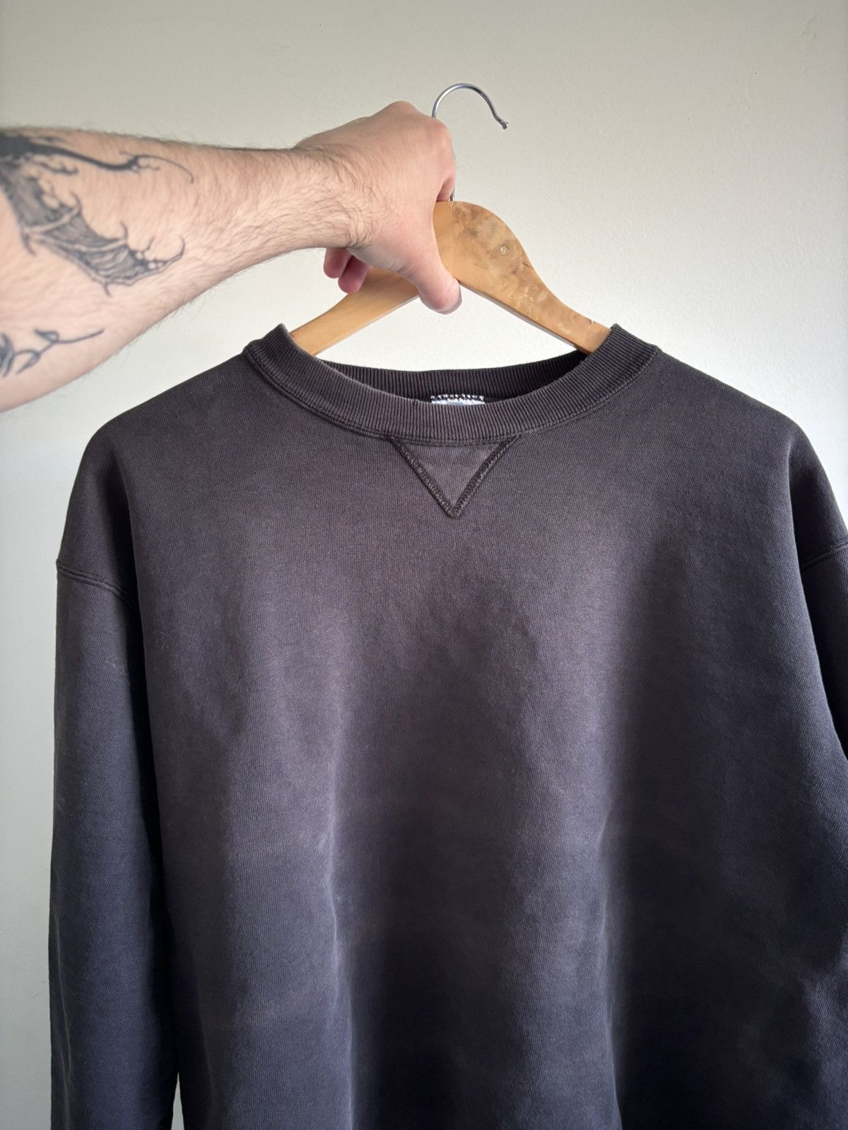 Vintage Vintage black sweatshirt Size US L / EU 52-54 / 3 - 7 Thumbnail