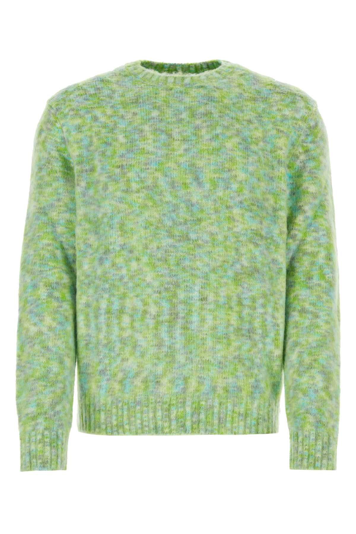 image of Loewe Multicolor Wool Blend Sweater, Men's (Size Small)