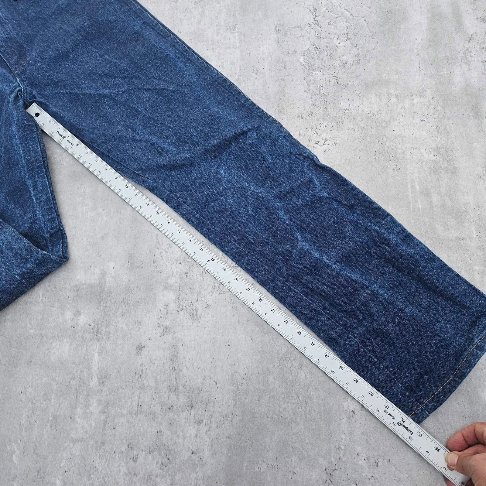 Wrangler Vintage 90's Wrangler Straight Leg Denim Jeans Men's 36X34 Size US 36 / EU 52 - 8 Thumbnail