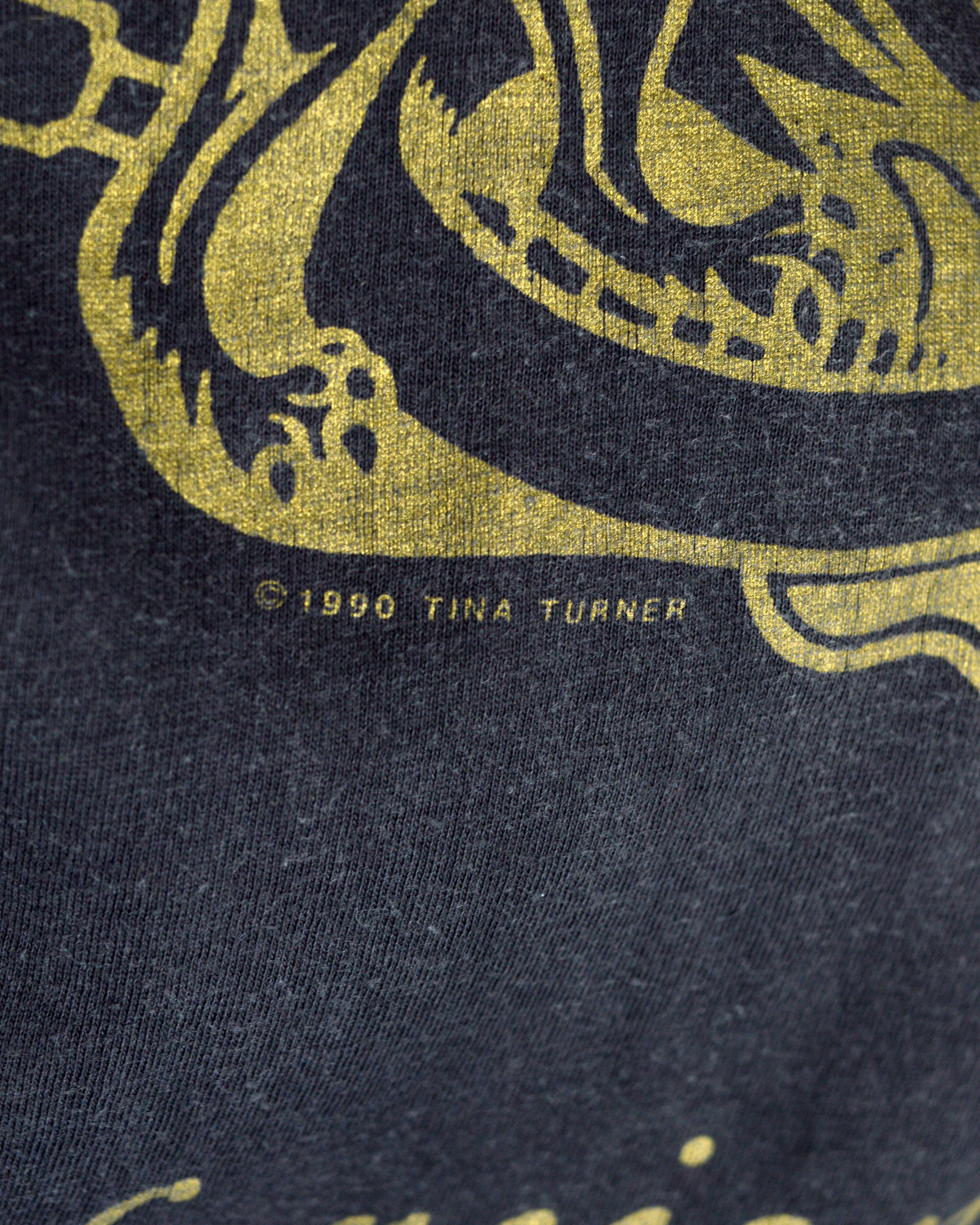 Vintage Vintage Tina Turner foreign Affair 1990 tour t shirt Size US L / EU 52-54 / 3 - 4 Thumbnail