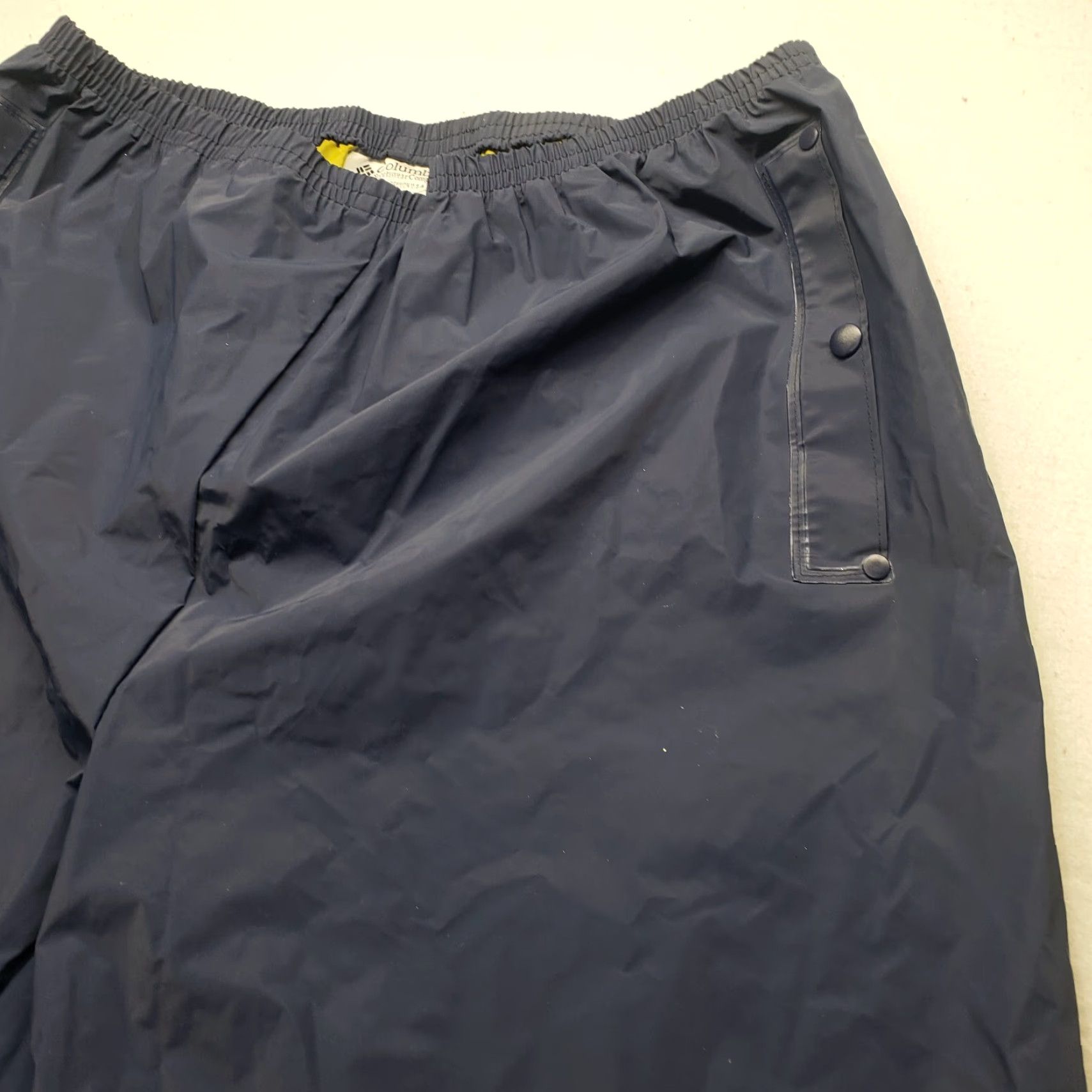 Vintage Columbia Snow Pants Mens 2XL XXL Blue Winter Adjustable Waist Ski Pants Mens Regular Snow Pants Size US 39 - 2 Thumbnail
