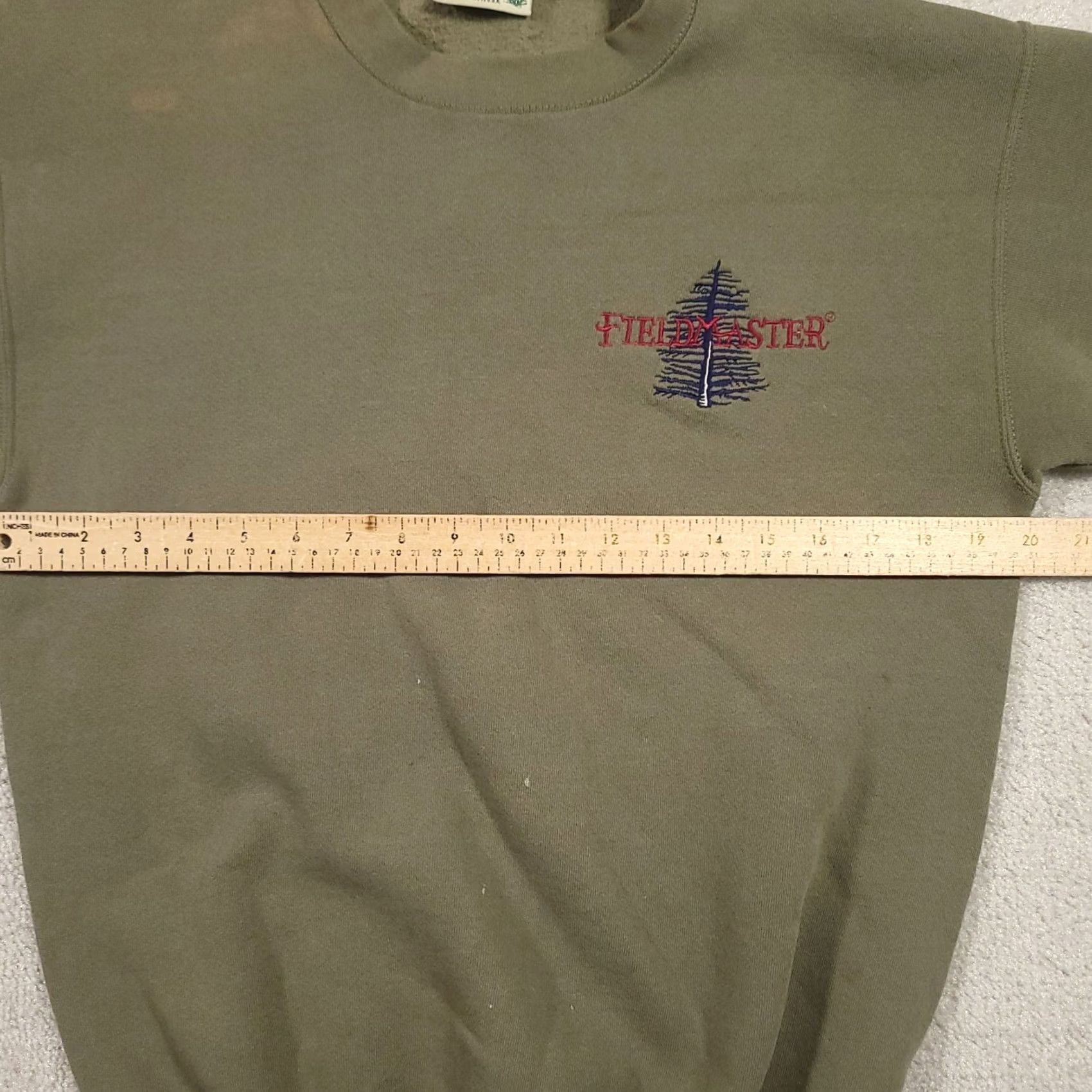 Vintage VINTAGE Fieldmaster Sweatshirt Mens M Green American USA M Shirt Pullover 90s Nature Outdoor Mens Size US M / EU 48-50 / 2 - 3 Thumbnail
