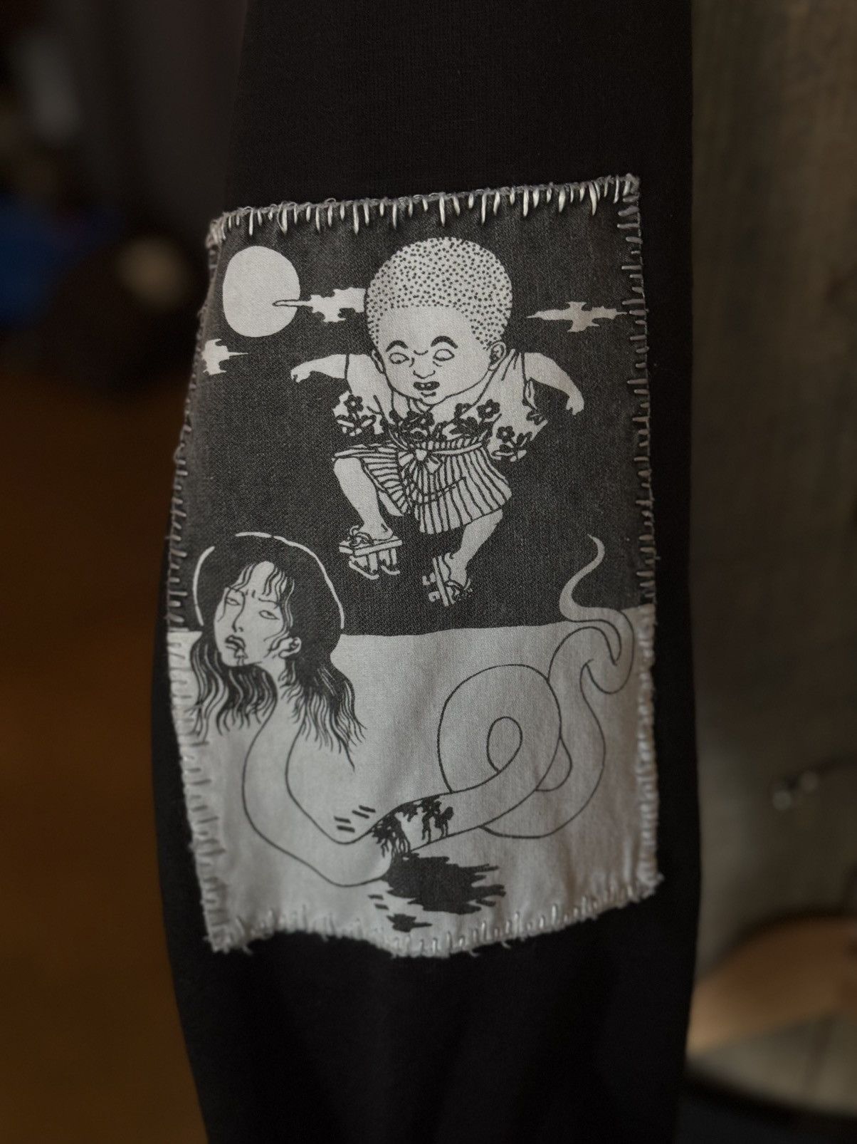Supreme Toshio Saeki Hooded Sweatshirt Size US XL / EU 56 / 4 - 5 Thumbnail