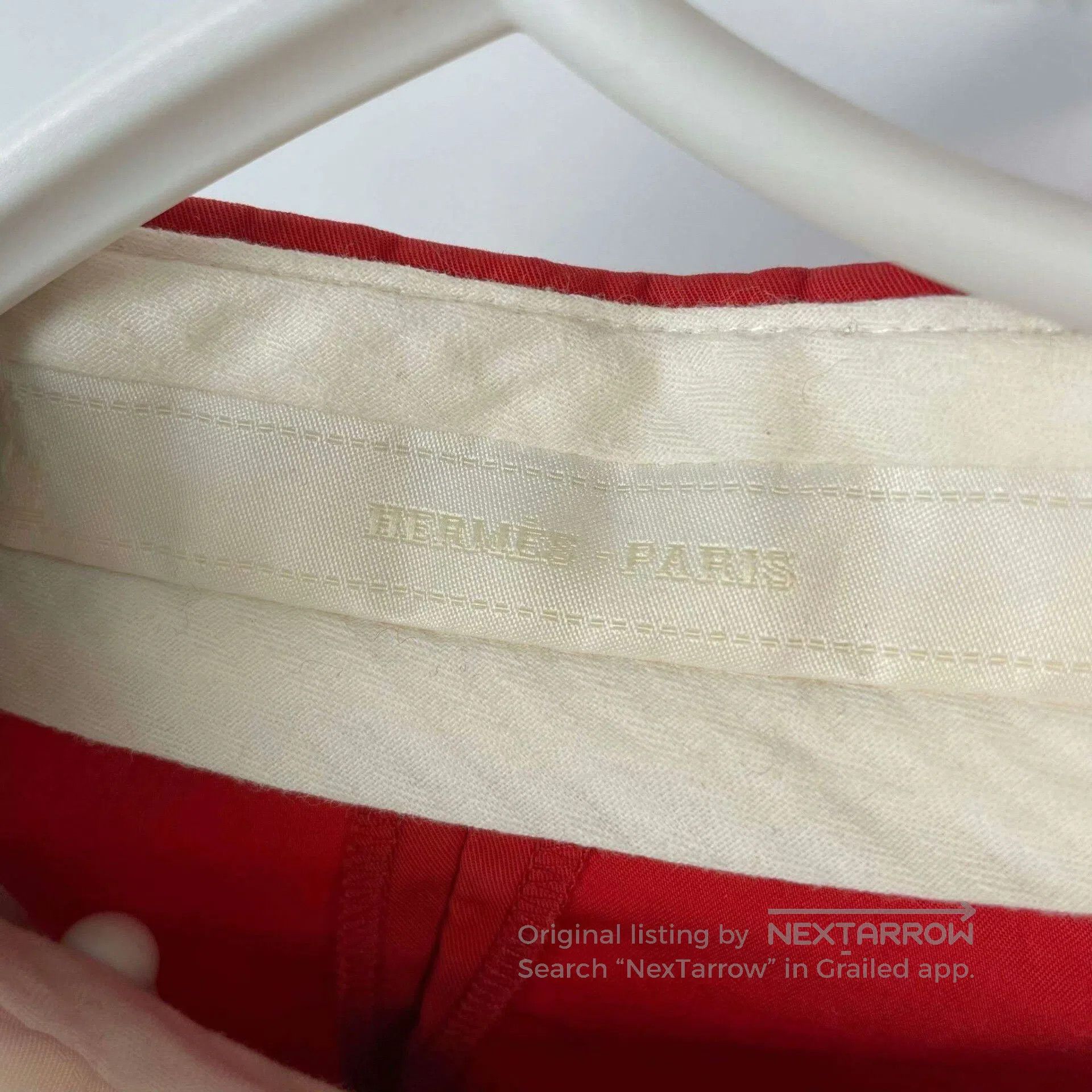 Hermes Hermès Red Shorts Size 36. Size 35" - 8 Thumbnail