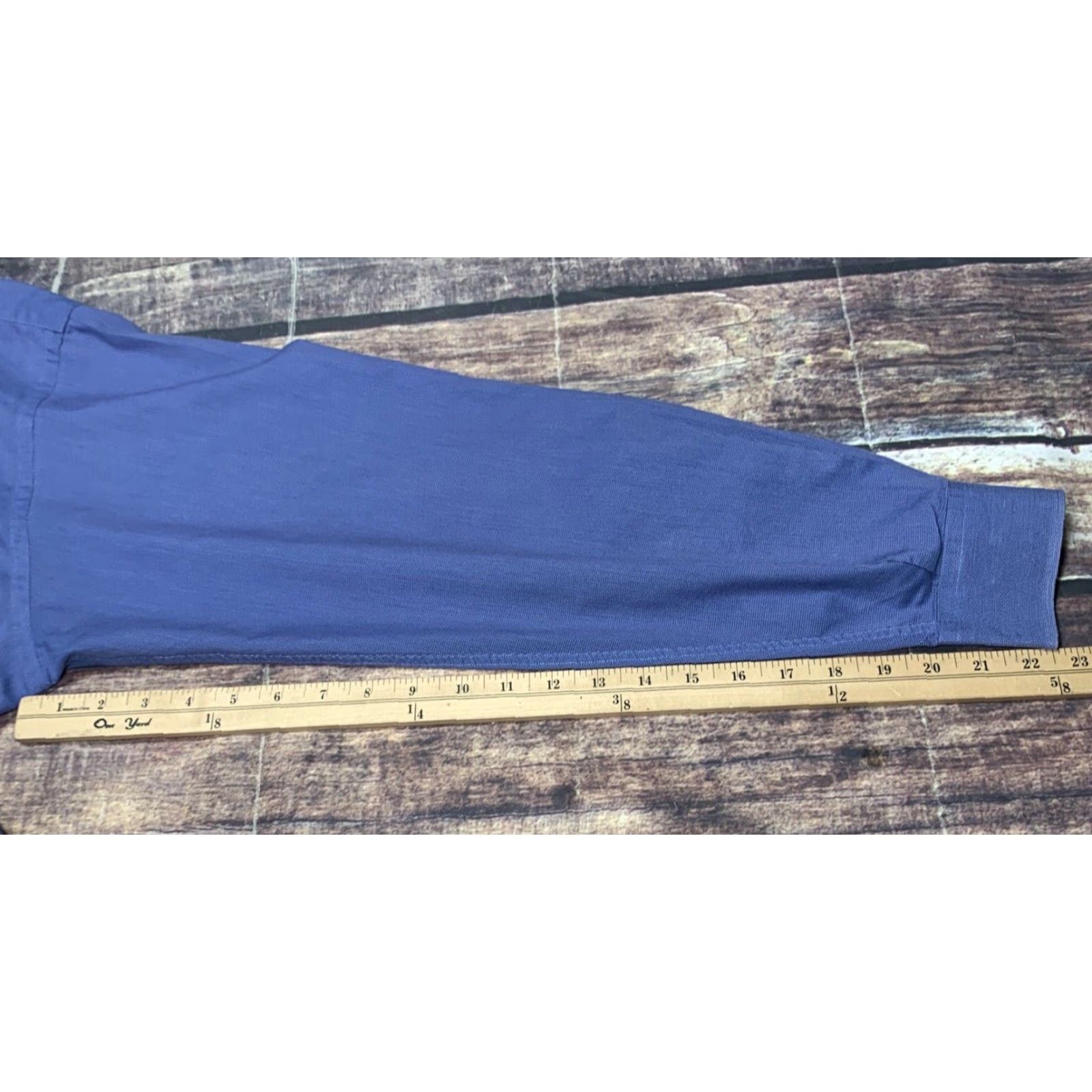 Liz Claiborne Claiborne Shirt Mens XL Long Sleeve Button-Up Blue Casual Dress Neck 17" Size US XL / EU 56 / 4 - 6 Thumbnail