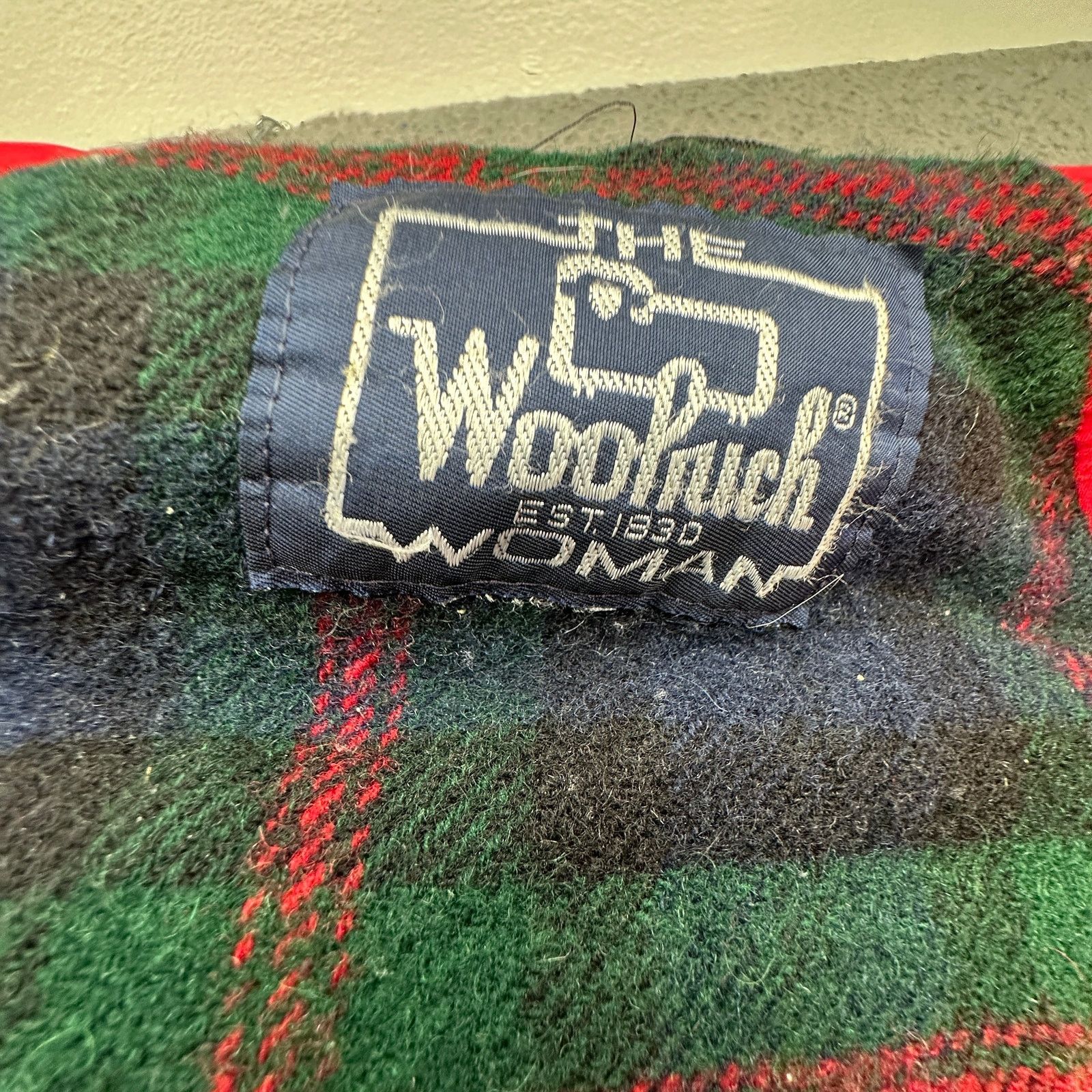 Woolrich Woolen Mills VTG Woolrich Long Parka Womens Large Wool Plaid Lined Red Size L / US 10 / IT 46 - 3 Thumbnail