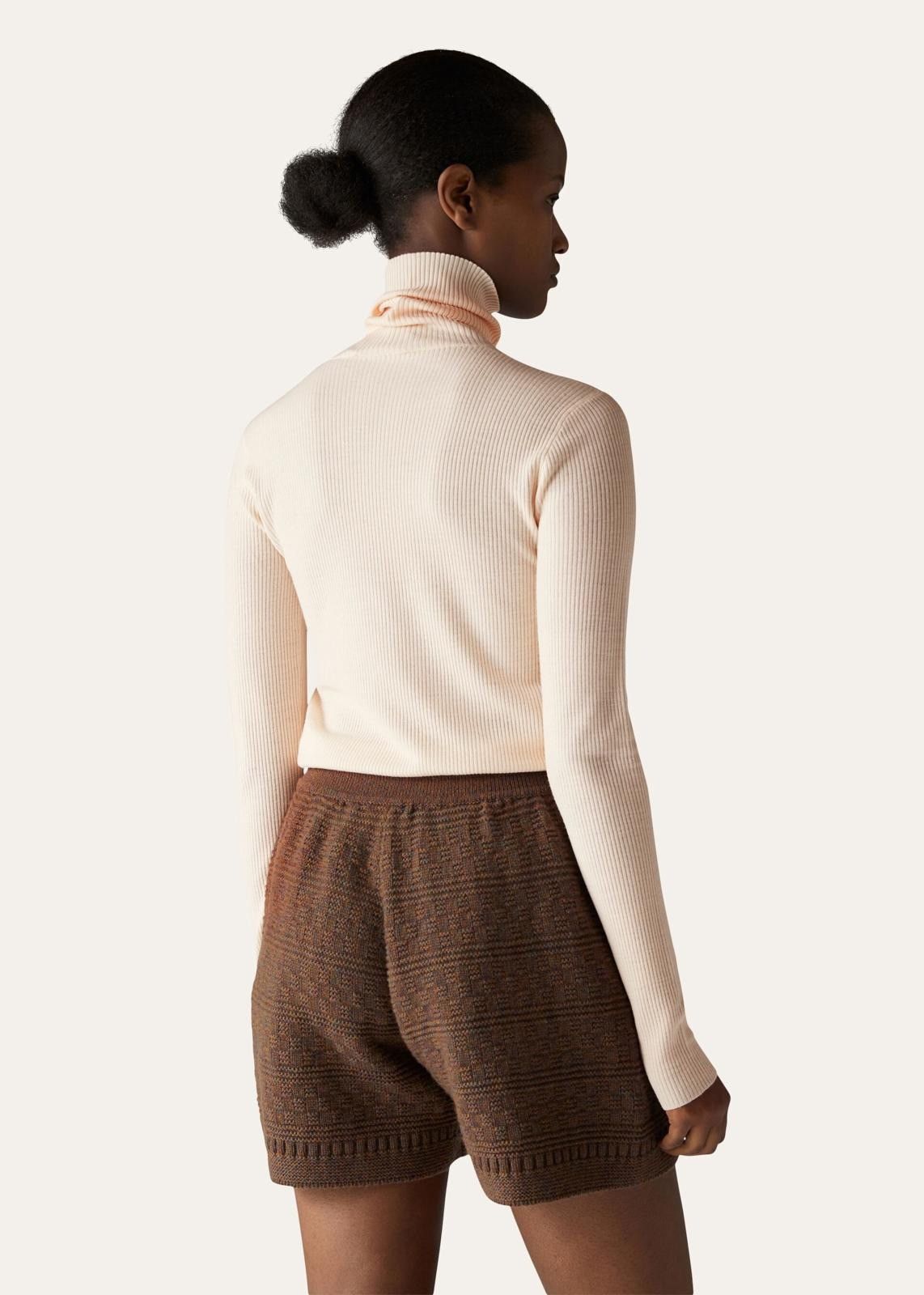 Loro Piana o1srvl11e0824 Taupo Turtleneck Sweater in Light Pink Size XS / US 0-2 / IT 36-38 - 4 Thumbnail