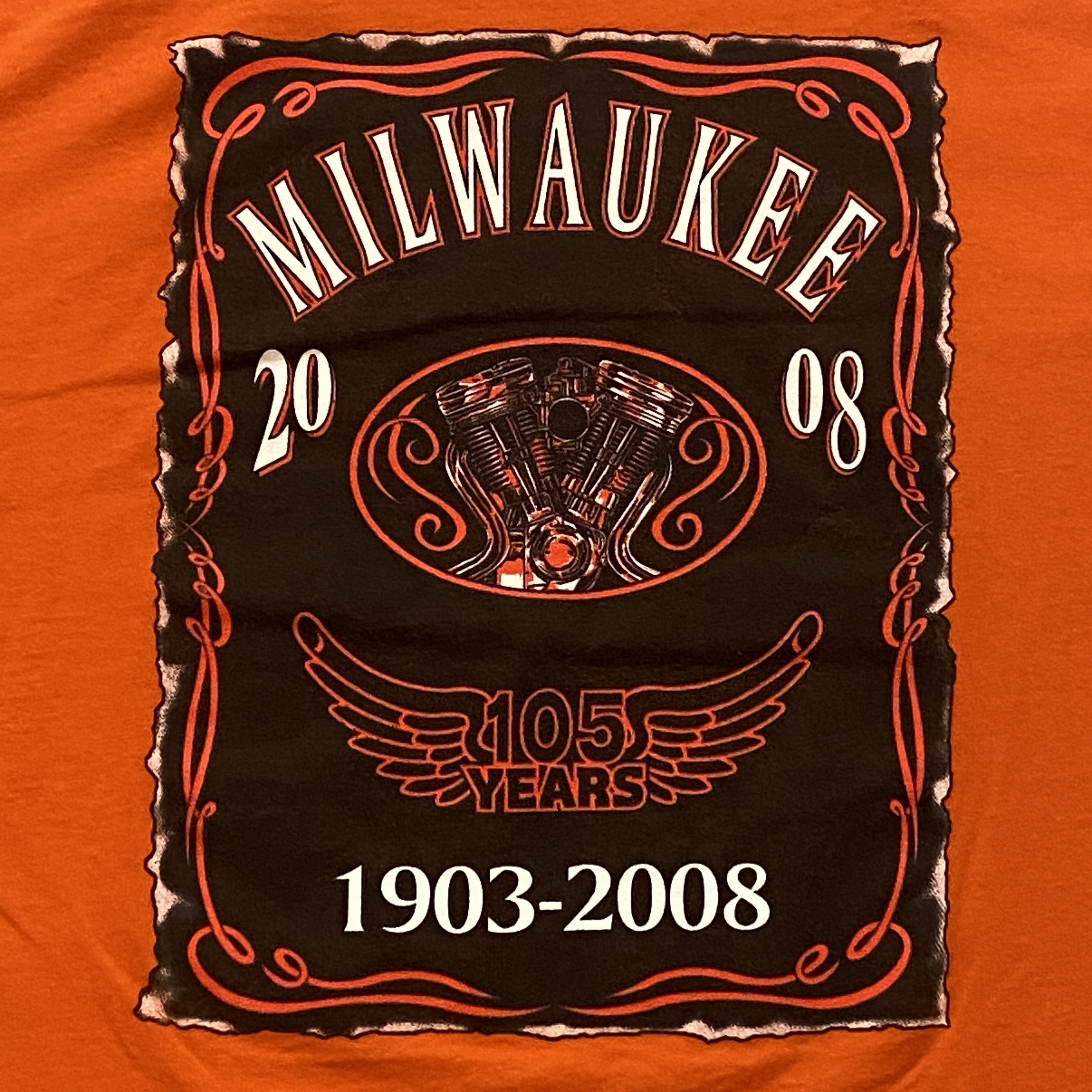 Harley Davidson × Vintage Y2K T Shirt Men Large 2009 BIKE WEEK Long Thermal Sleeve Size US L / EU 52-54 / 3 - 2 Thumbnail