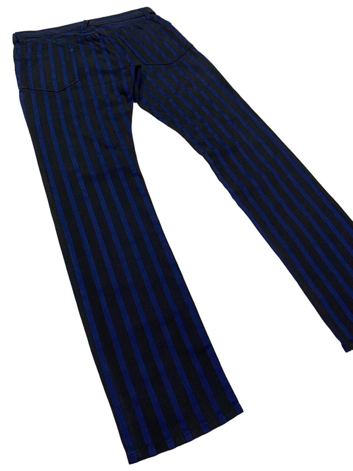 PPFM PPFM Striped Black And Blue Jeans Size US 32 / EU 48 - 19 Thumbnail
