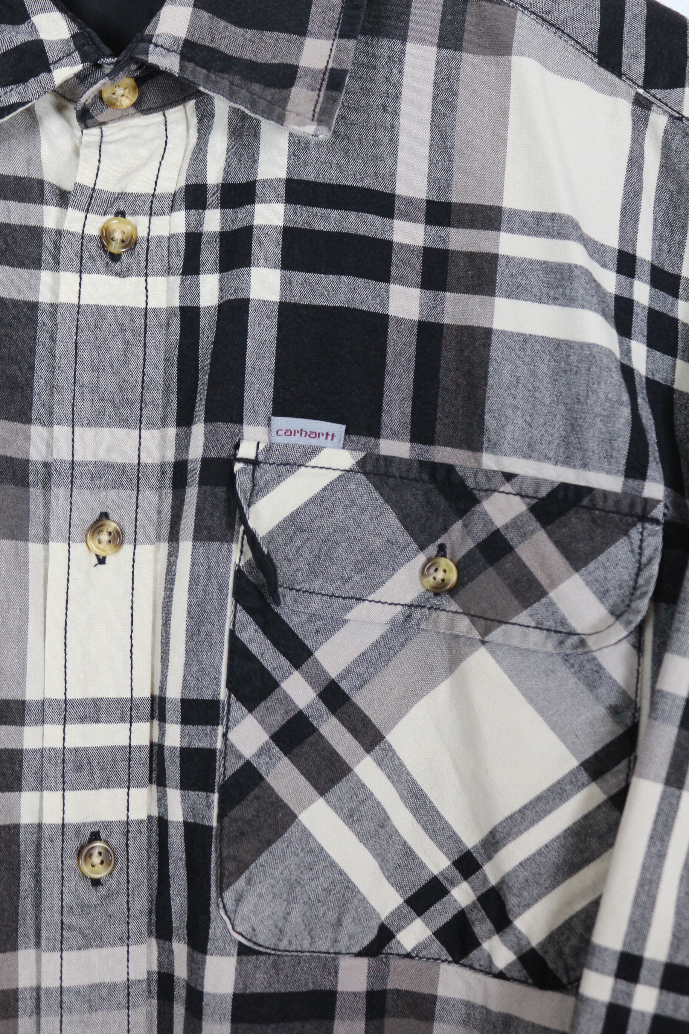 Carhartt Vintage Carhartt Linwood Plaid Check Shirt Size US L / EU 52-54 / 3 - 6 Thumbnail