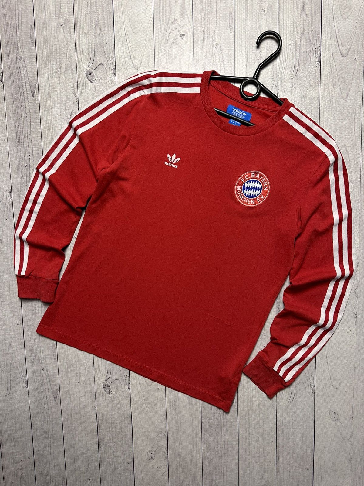 Adidas × Vintage Vintage adidas Bayern Munich soccer jersey long sleeve M Size US M / EU 48-50 / 2 - 1 Thumbnail