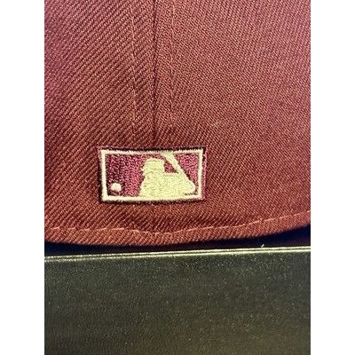 New Era Arizona Diamondbacks Hat Club Merlot 59FIFTY 7 5/8 Green UV Size ONE SIZE - 6 Thumbnail