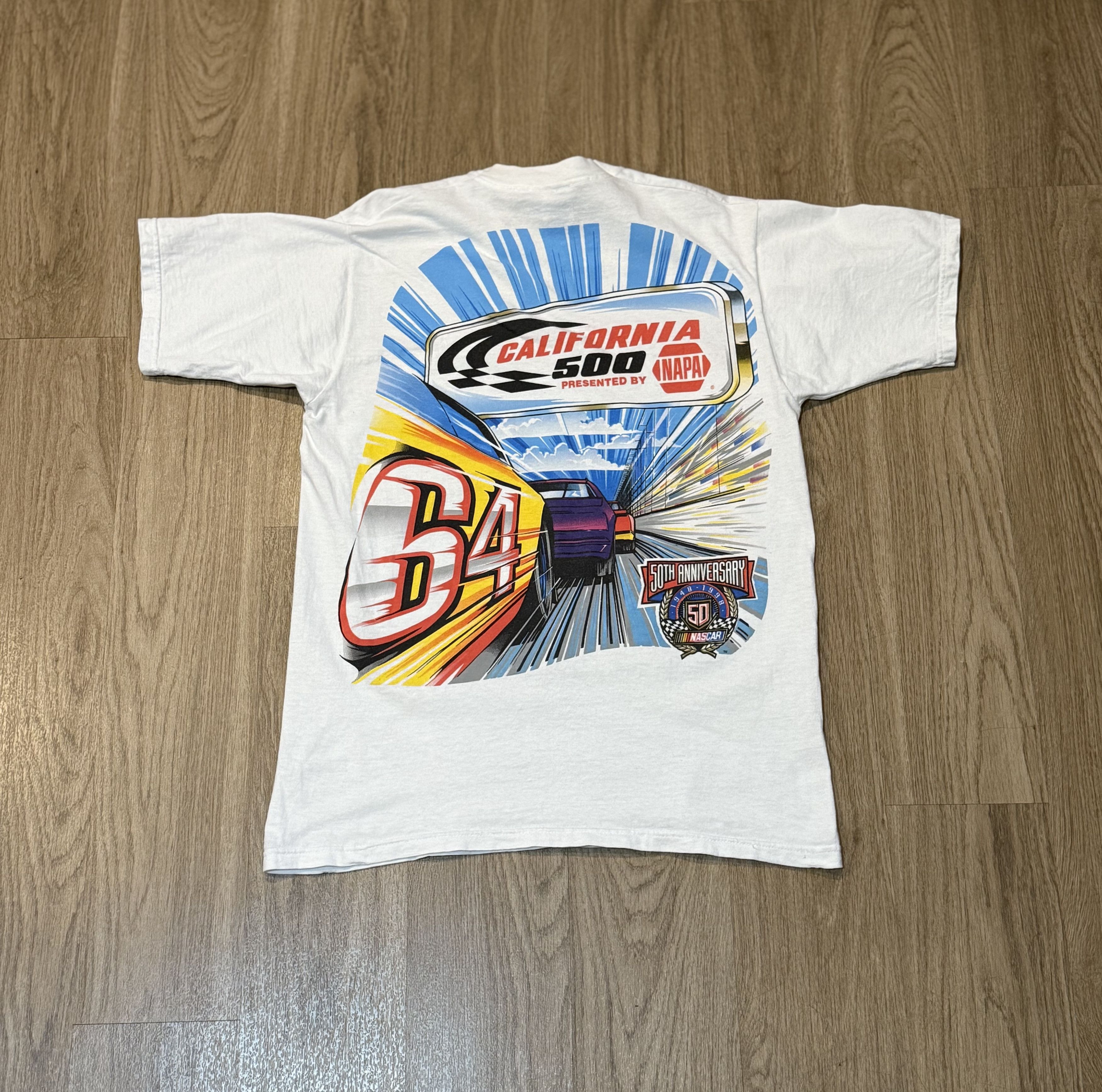 Fruit Of The Loom × NASCAR × Vintage Vintage NASCAR Racing T-Shirt Size US L / EU 52-54 / 3 - 2 Thumbnail