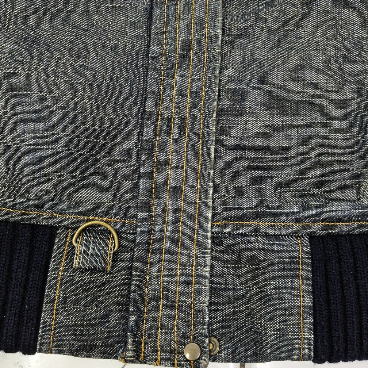 Japanese Brand Japanese Audrey and John Wad Heavy Denim Twill Jacket Hooded Size US M / EU 48-50 / 2 - 14 Thumbnail