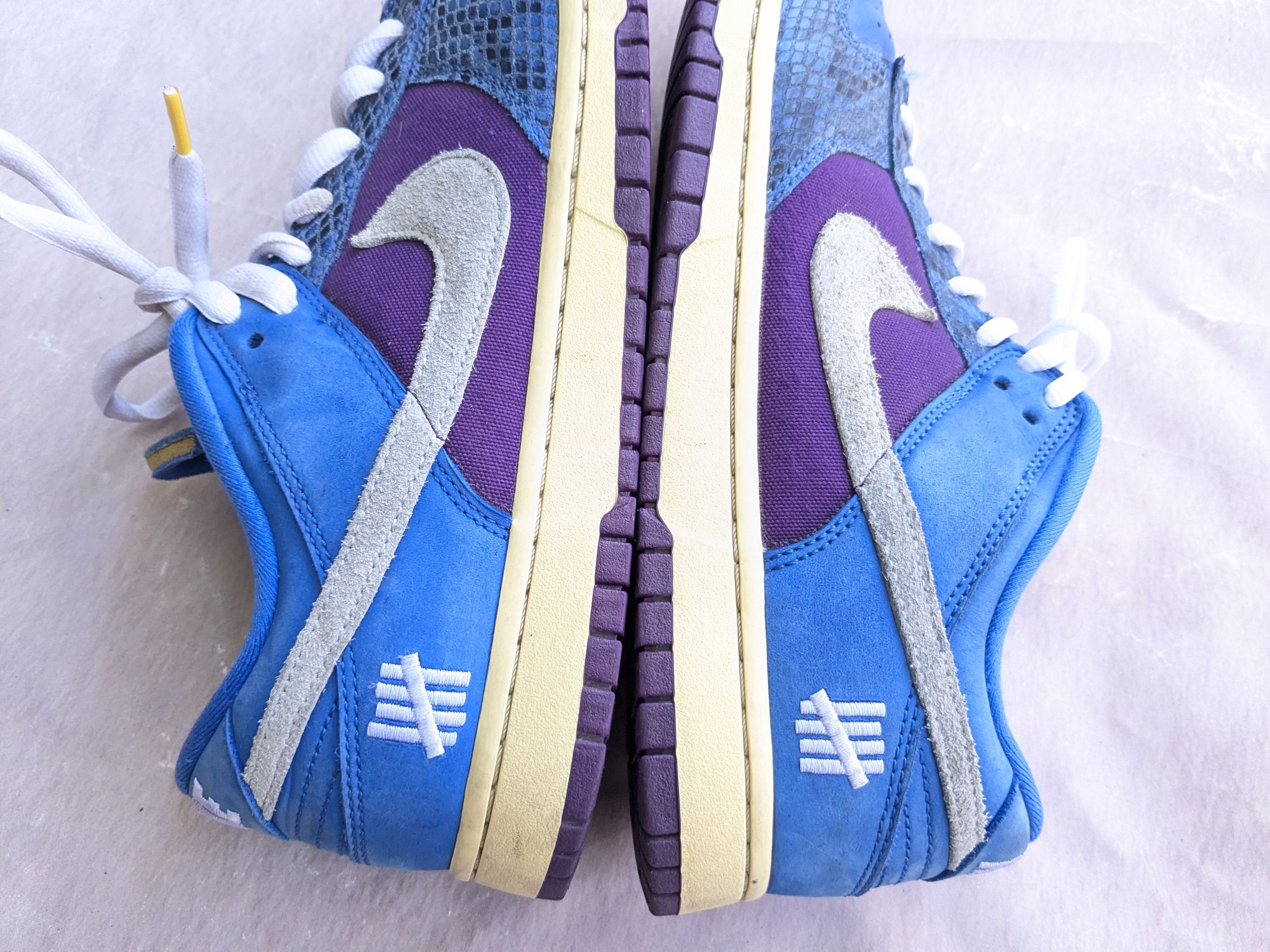 Nike Nike Dunk Low SP x Undefeated 5 On It Blue DH6508-400 Purple Size US 11.5 / EU 44-45 - 6 Thumbnail