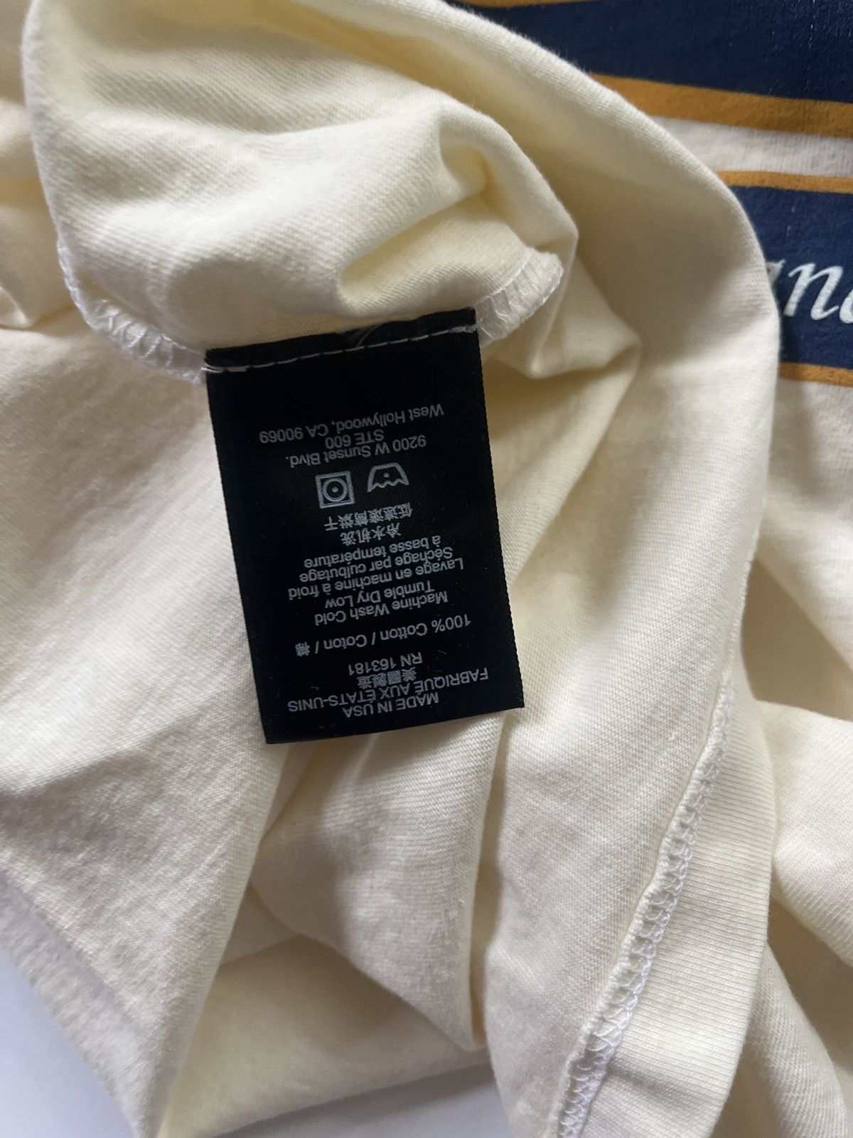 Rhude Rhude motorsport t-shirt Size US M / EU 48-50 / 2 - 6 Thumbnail