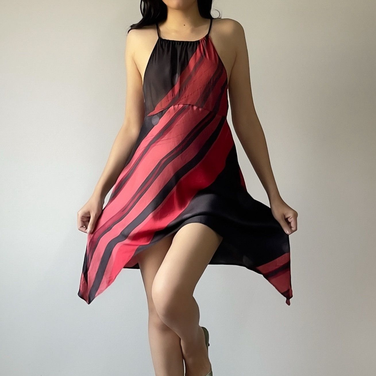 Victoria's Secret Victoria’s Secret Silk Halter-Neck Slip Dress (S–M) Size M / US 6-8 / IT 42-44 - 4 Thumbnail