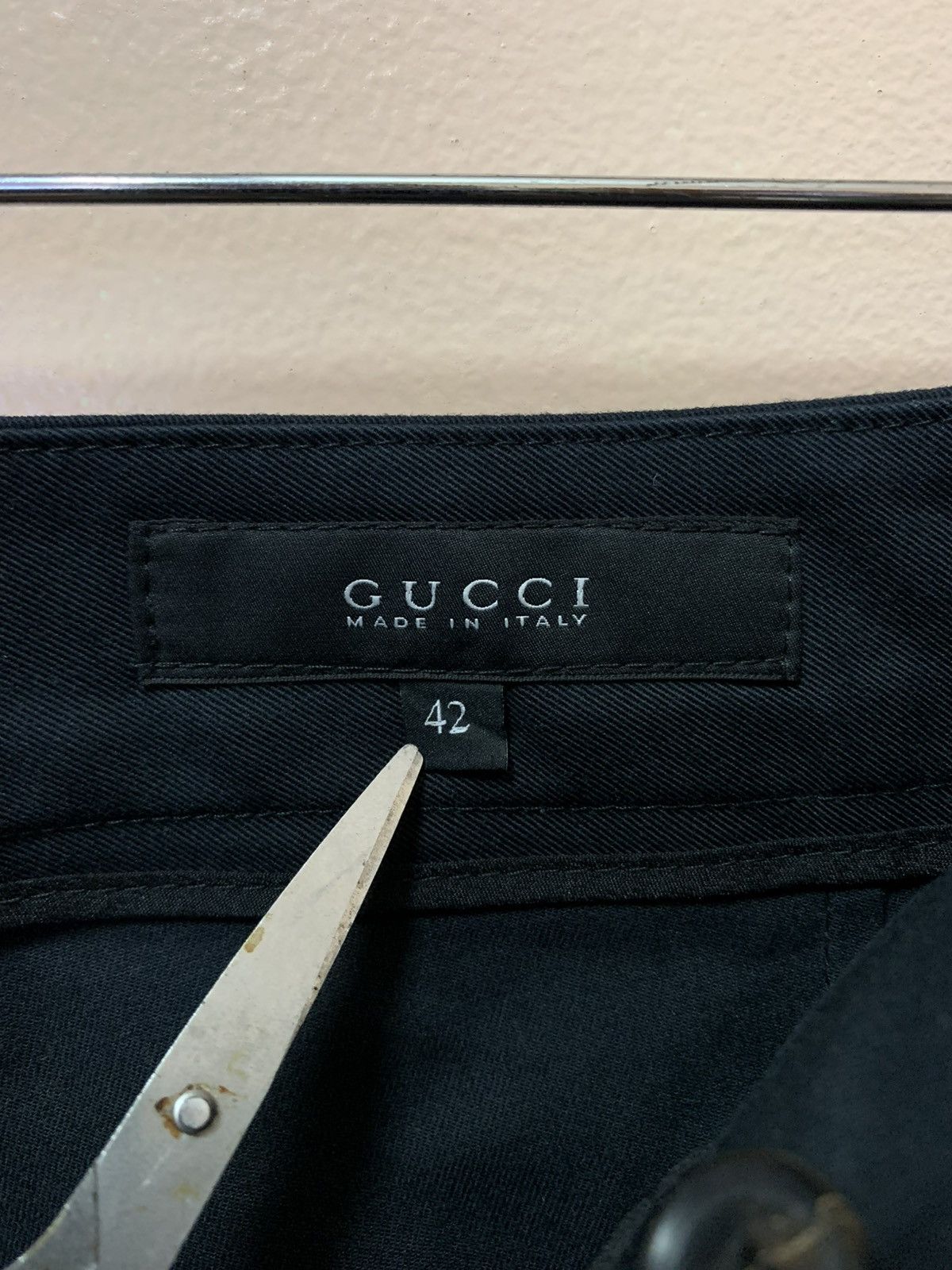 Gucci Gucci Black Pants Size 28" / US 6 / IT 42 - 10 Thumbnail