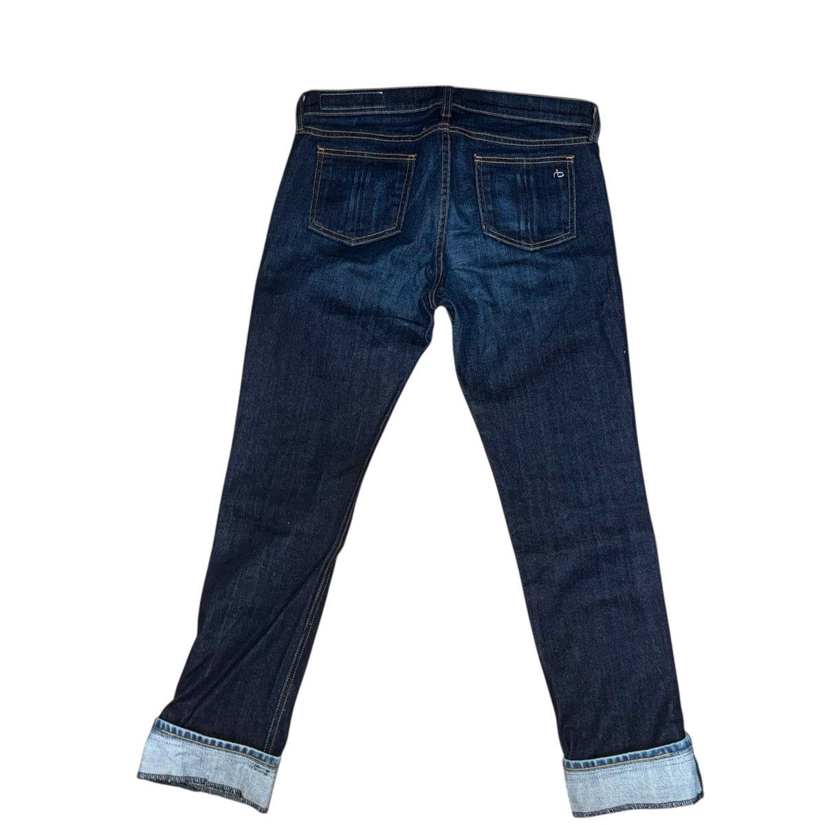 Rag & Bone Rag & Bone Serrano dark wash cropped jeans Size 27" / US 4 / IT 40 - 4 Thumbnail