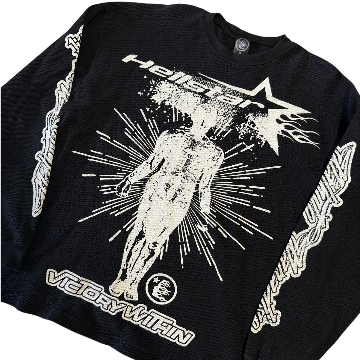 HELLSTAR Hellstar Studios Inner Star Long Sleeve Thermal Shirt Size US XL / EU 56 / 4 - 3 Thumbnail