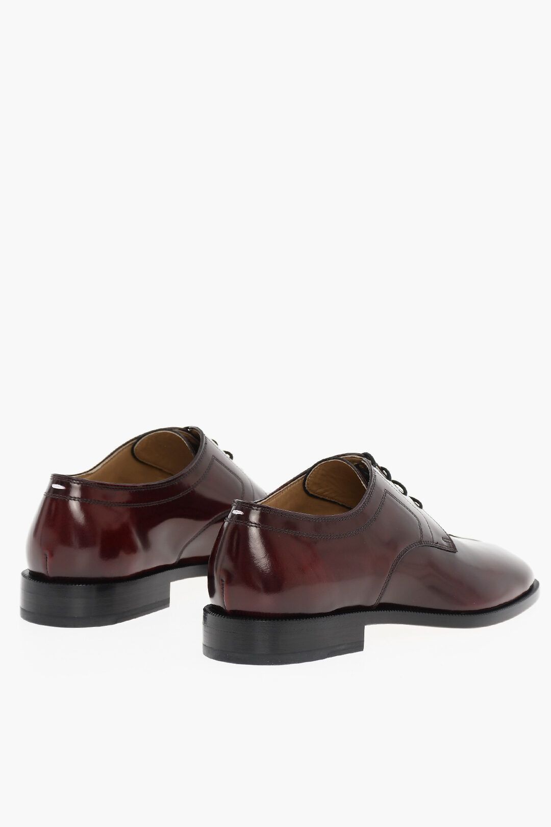 Maison Margiela o1w1db10525 Tabi Derby Shoes in Dark Brown Size US 7 / EU 40 - 3 Thumbnail