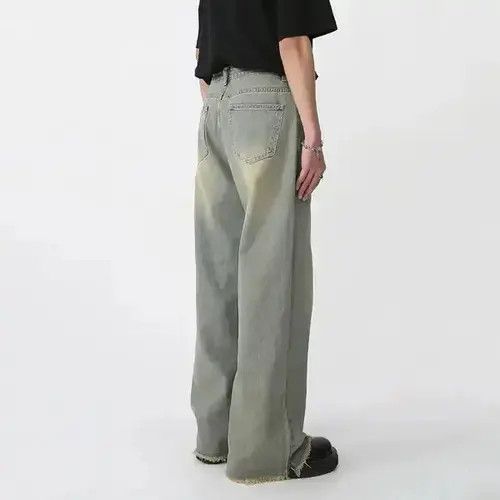 Designer × Japanese Brand × Jean Vintage Straight Wide Leg Blue Jeans Size US 31 - 2 Thumbnail