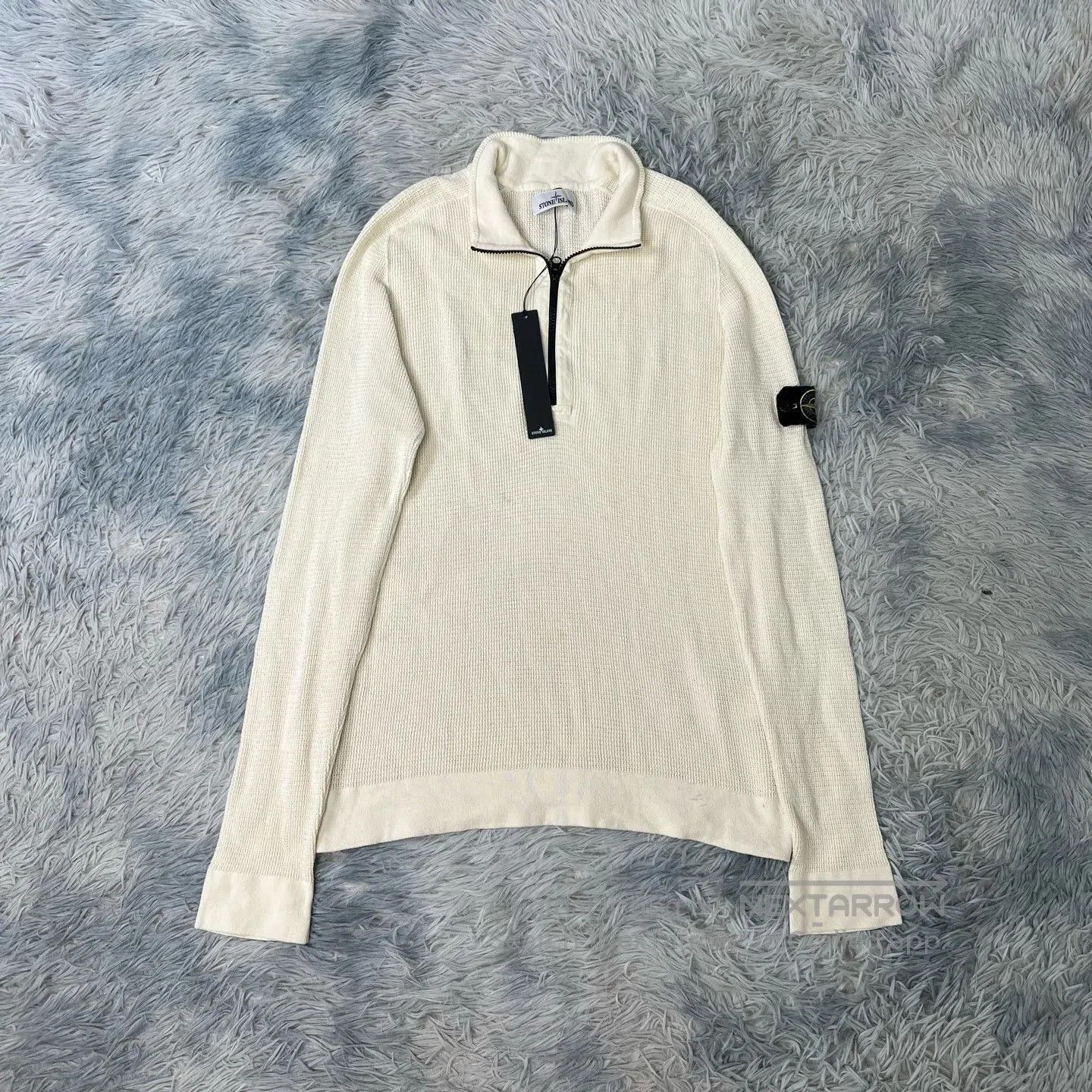Stone Island Stone Island Half-Zip Knit Sweater. Size US L / EU 52-54 / 3 - 1 Thumbnail