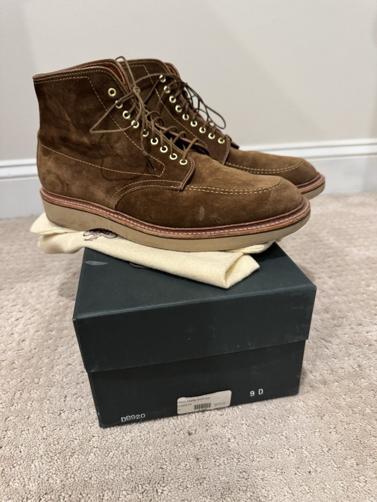 Alden Alden x Brick + Mortar, Seattle Snuff Indy Size US 9 / EU 42 - 1 Thumbnail