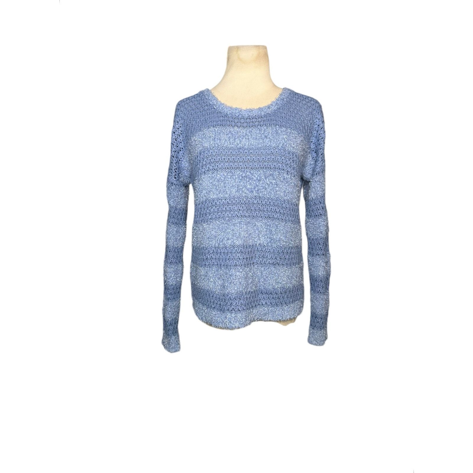 Almost Famous Almost Famous blue stripes long sleeves sweater size Small Size S / US 4 / IT 40 - 8 Thumbnail